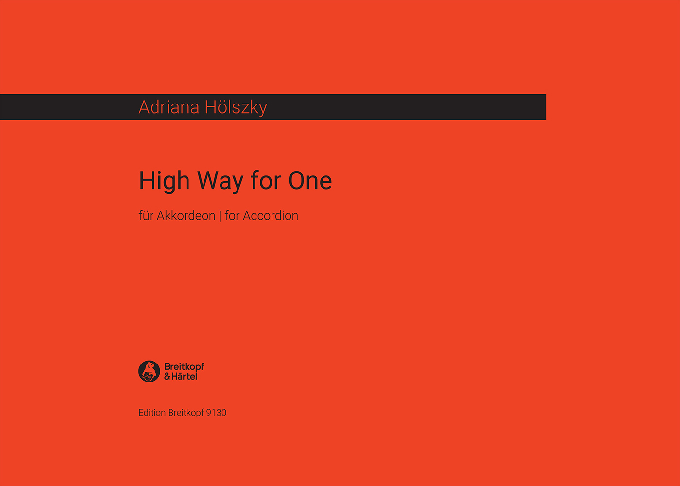 EB 9130D - High Way for One - Cover