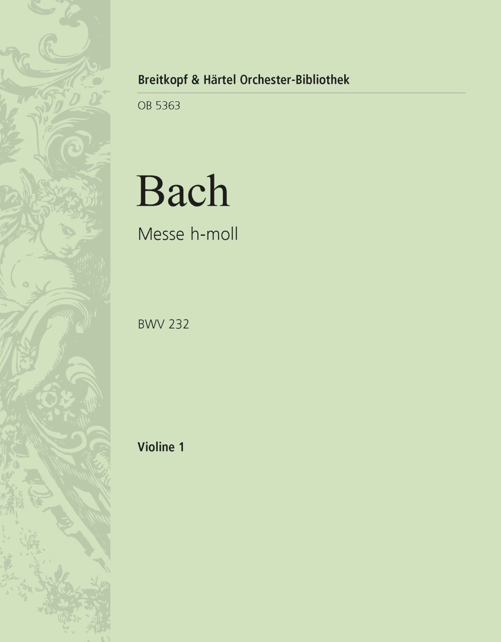 OB 5363-15 - Messe h-moll BWV 232 - Cover