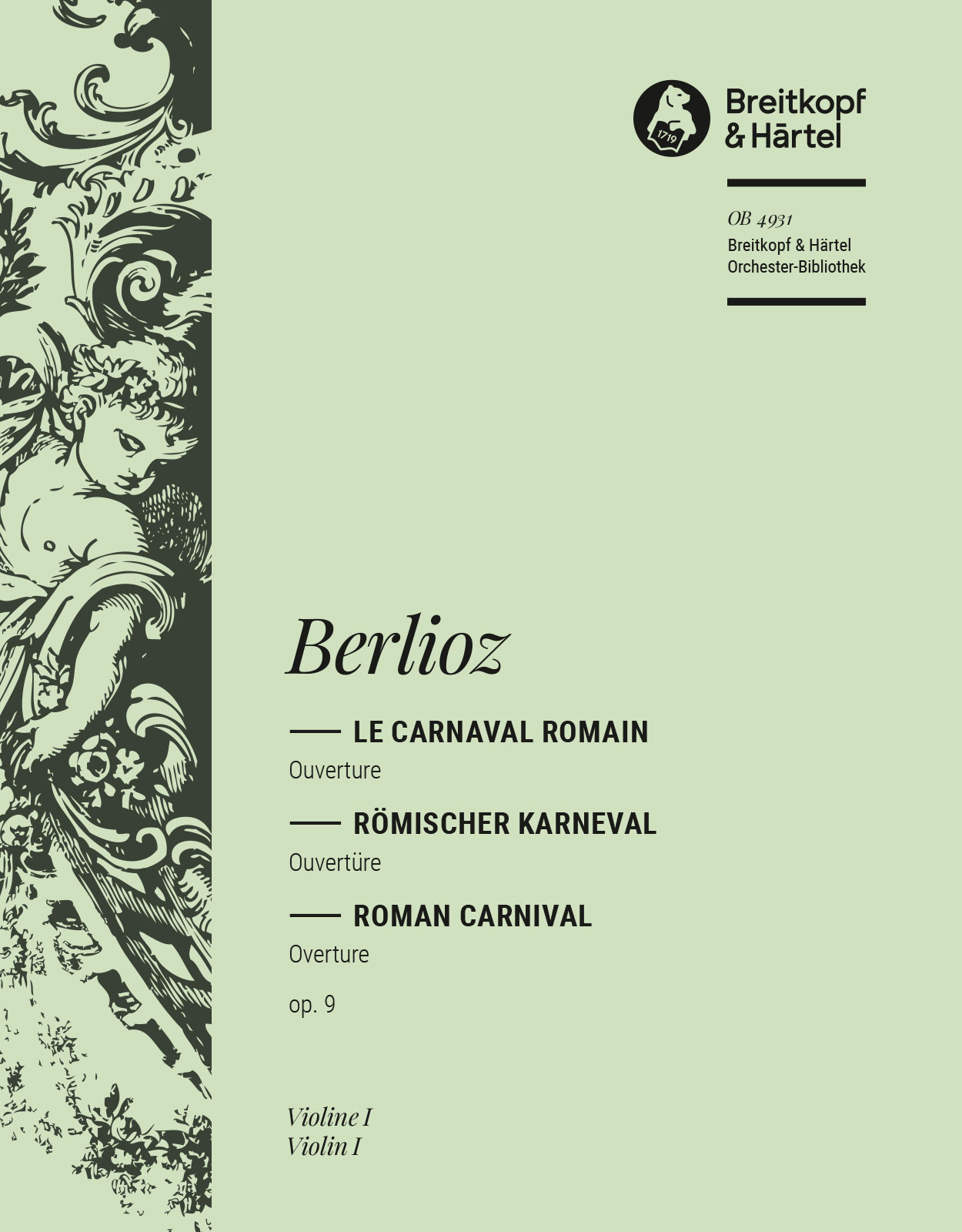 OB 4931-15 - Le Carnaval Romain Op. 9 - Cover