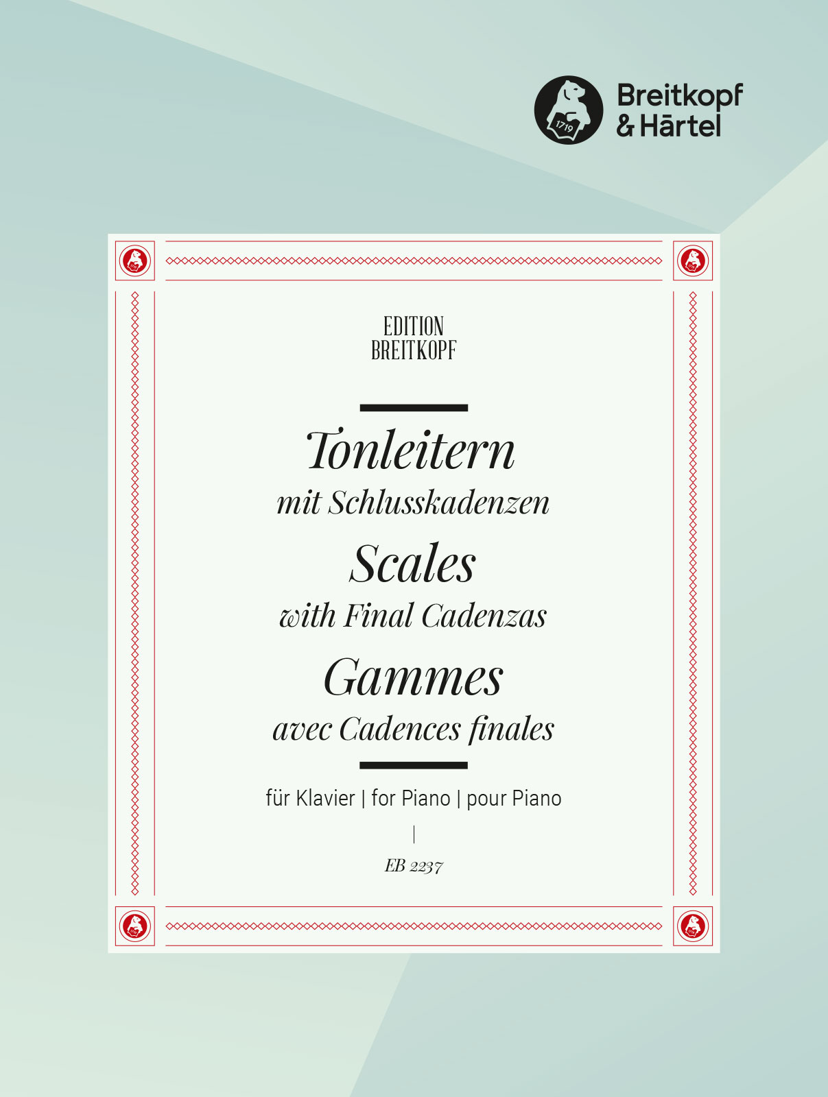 Tonleitern mit Schlusskadenzen - Cover