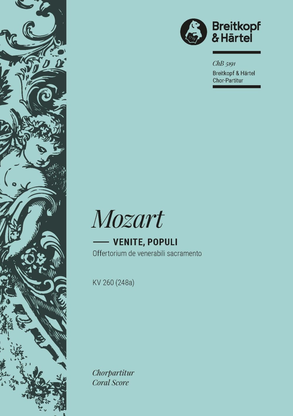 ChB 5191 - Venite, populi KV 260 (248a) - Cover