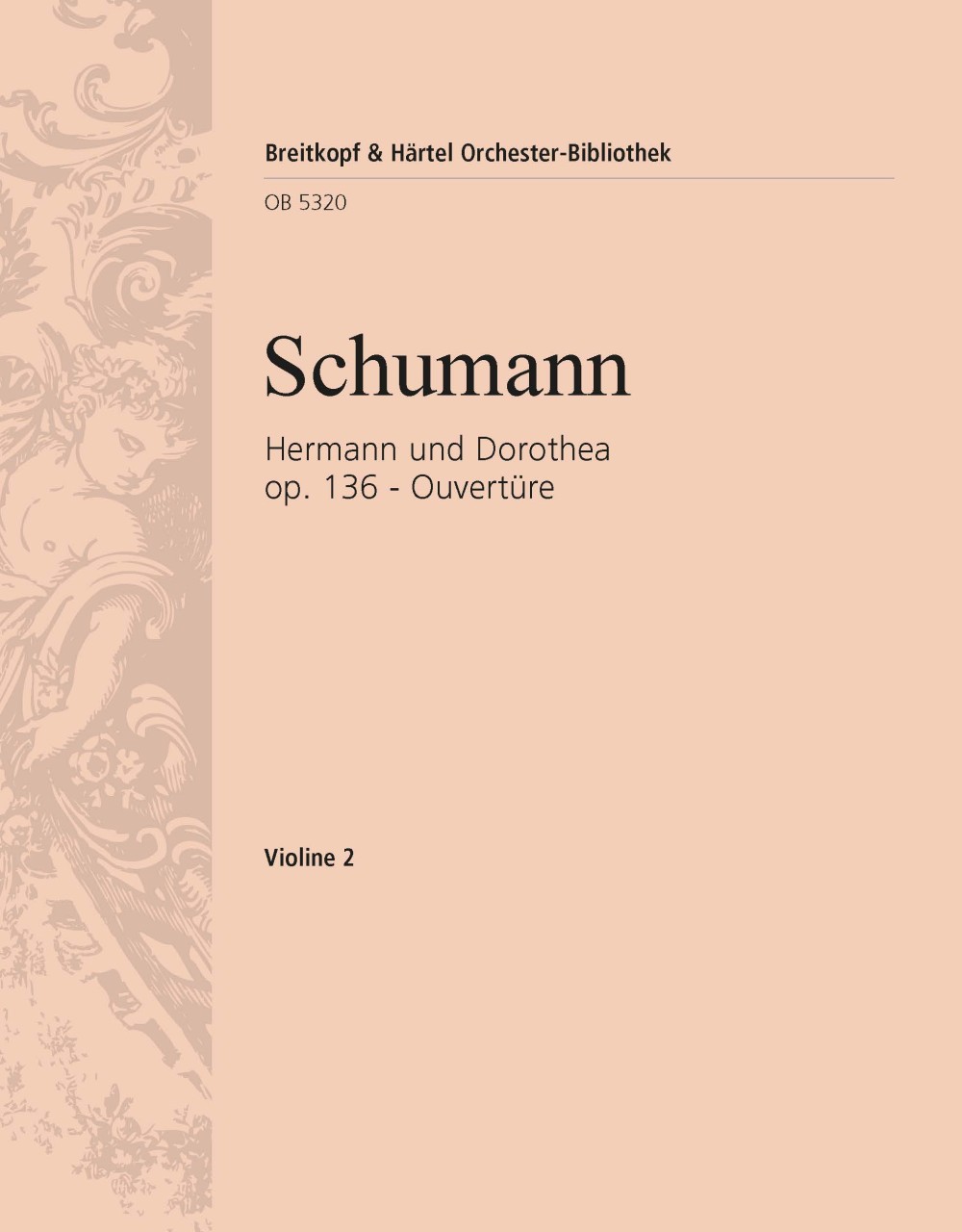 OB 5320-16 - Hermann und Dorothea op. 136 - Cover