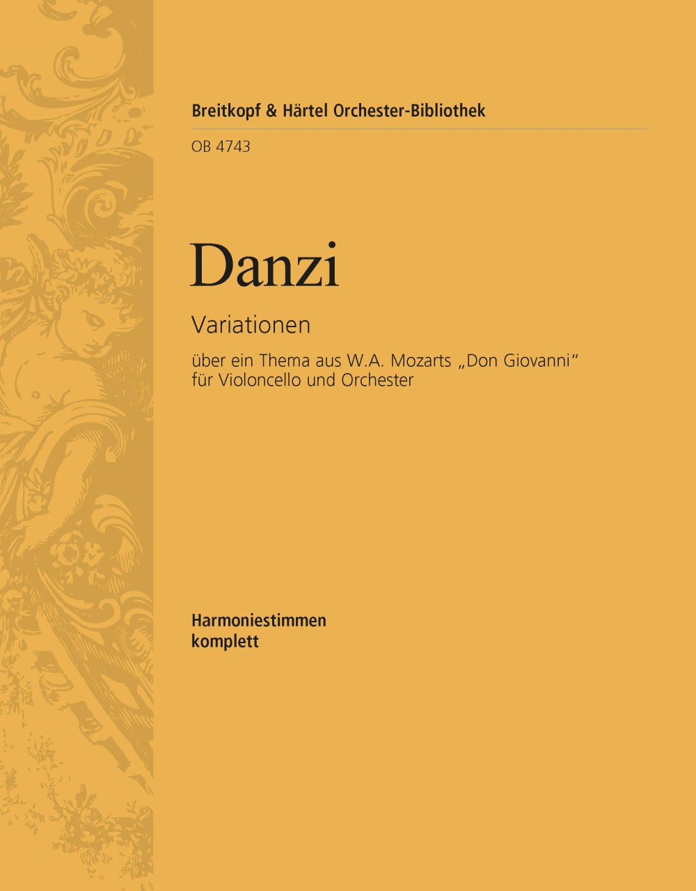 OB 4743-30 - Variations on a Theme from W. A. Mozart’s “Don Giovanni” - Cover