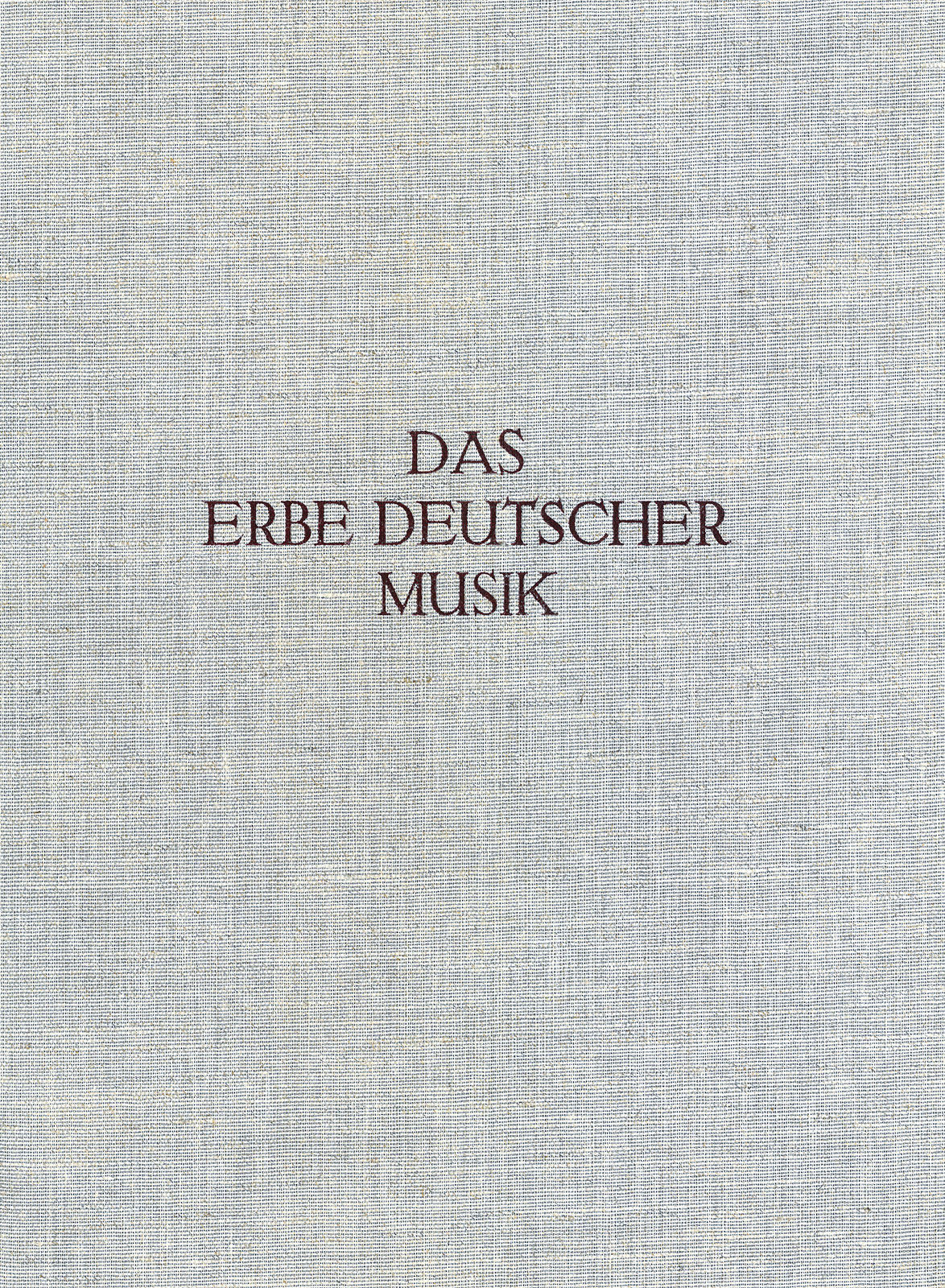 SON 296 - Das Erbe deutscher Musik - Cover