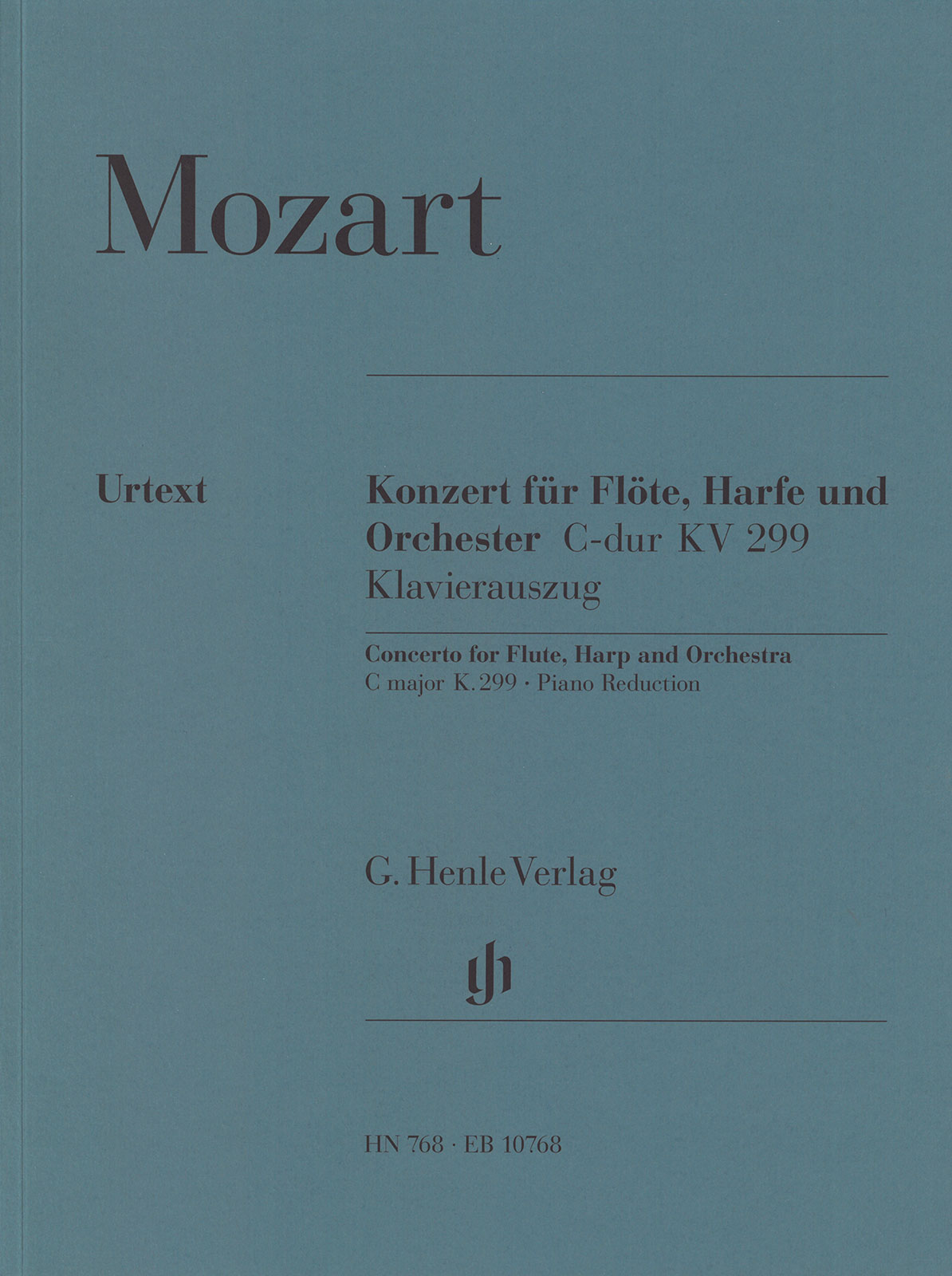 EB 10768 - Konzert C-dur KV 299 (297c) - Cover