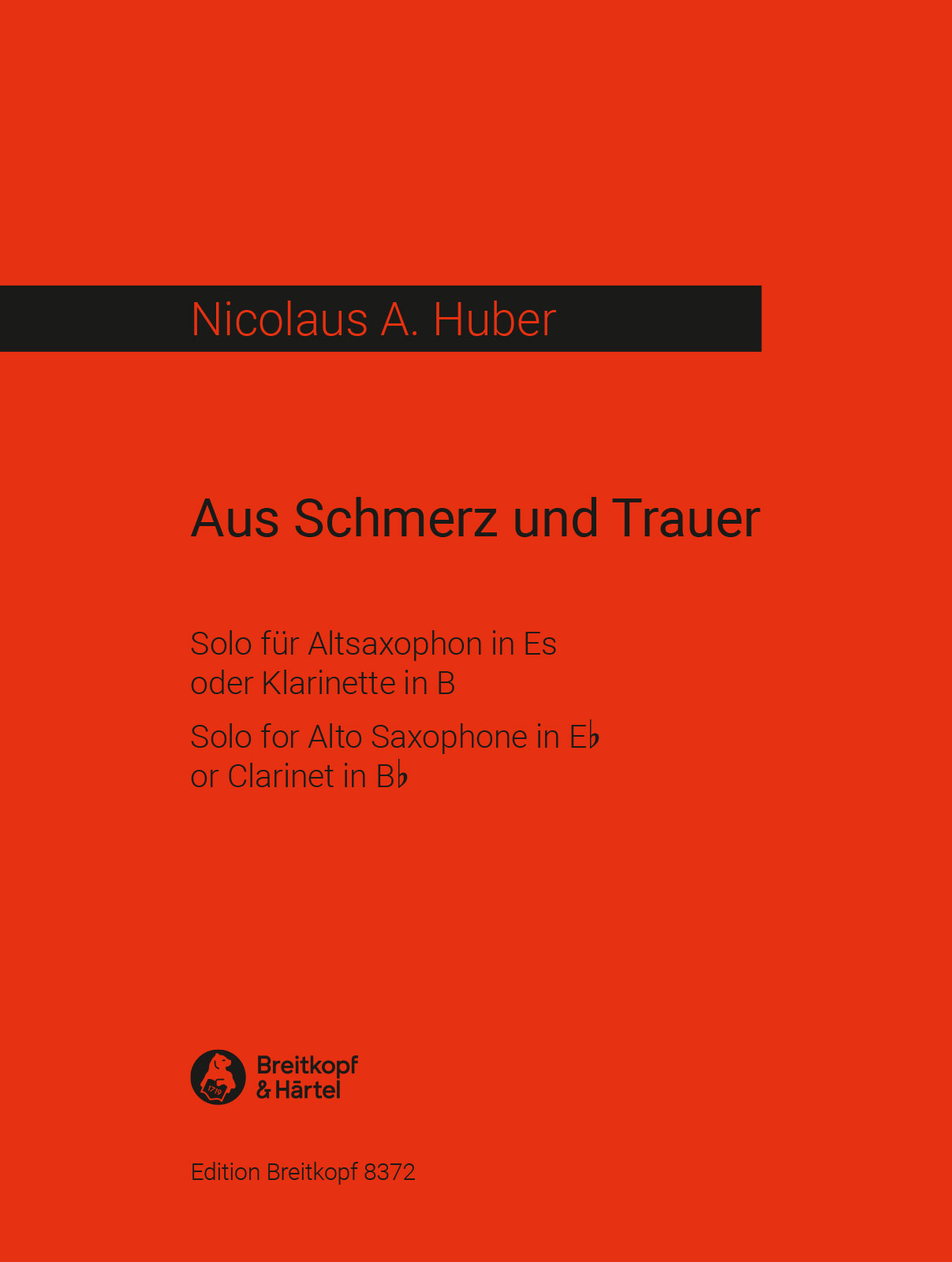 EB 8372D - Aus Schmerz und Trauer - Cover