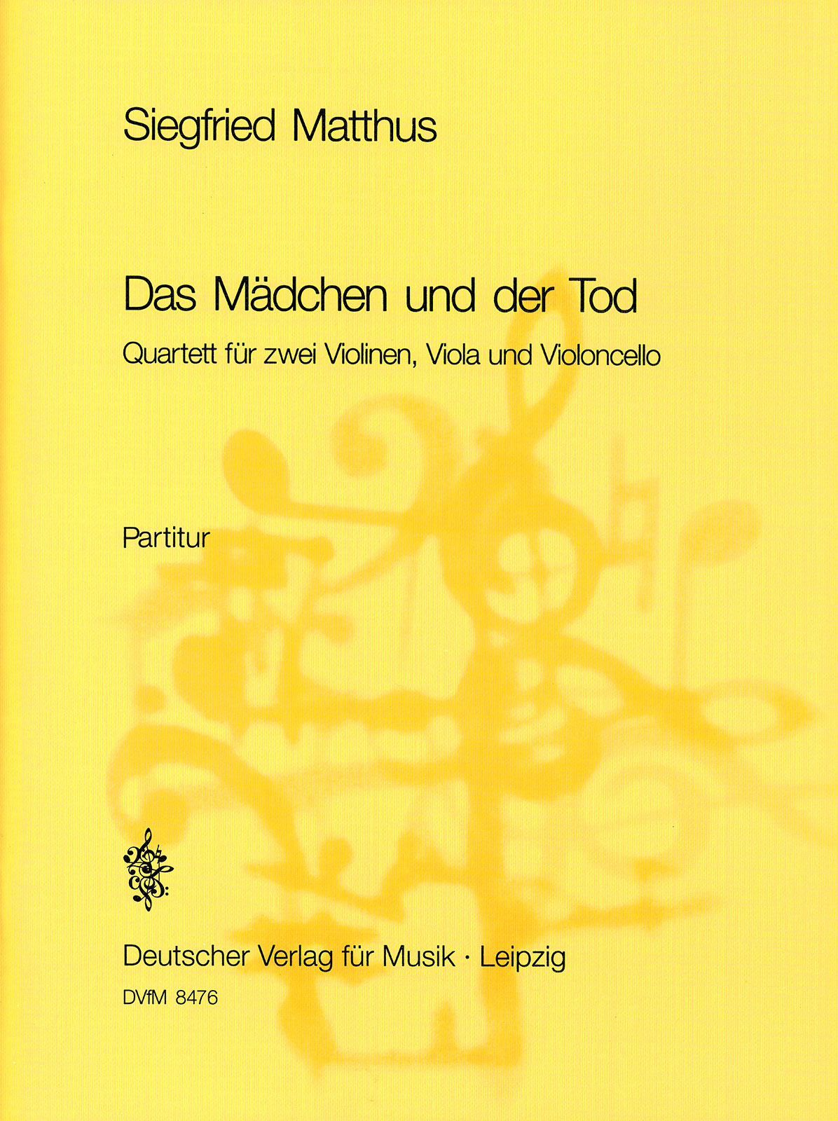 Siegfried Matthus - Das Mädchen und der Tod - Cover