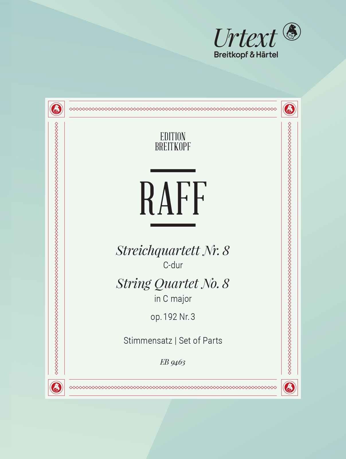 EB 9463 - String Quartets - Cover