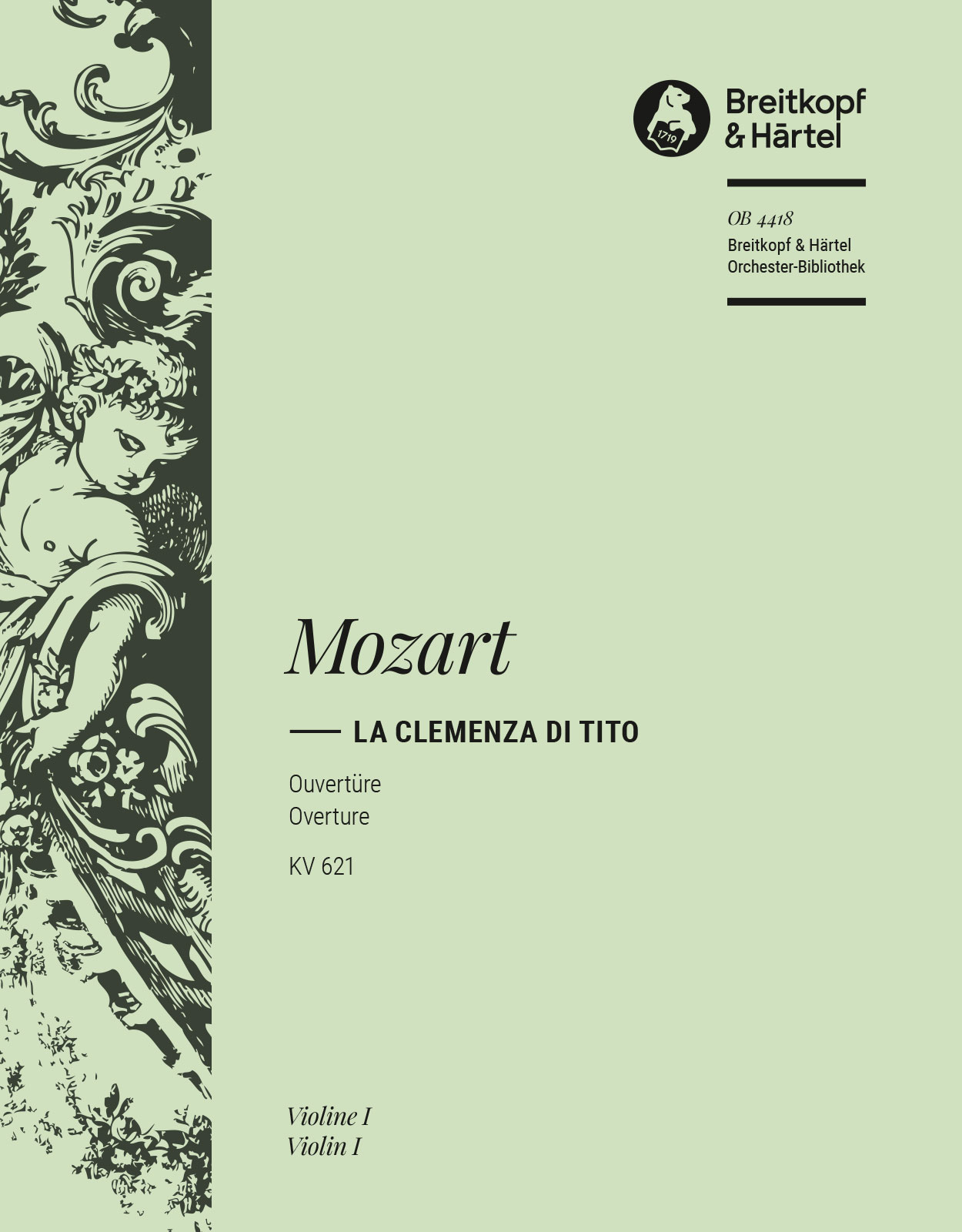 OB 4418-15 - La Clemenza di Tito KV 621 - Cover