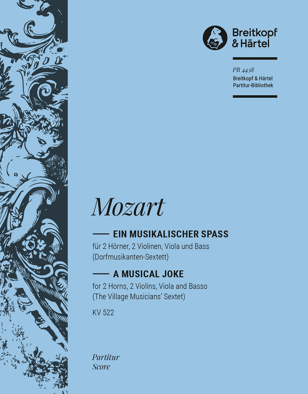 Wolfgang Amadeus Mozart - A Musical Joke K. 522 - Cover