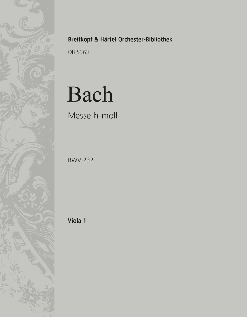 OB 5363-19 - Messe h-moll BWV 232 - Cover