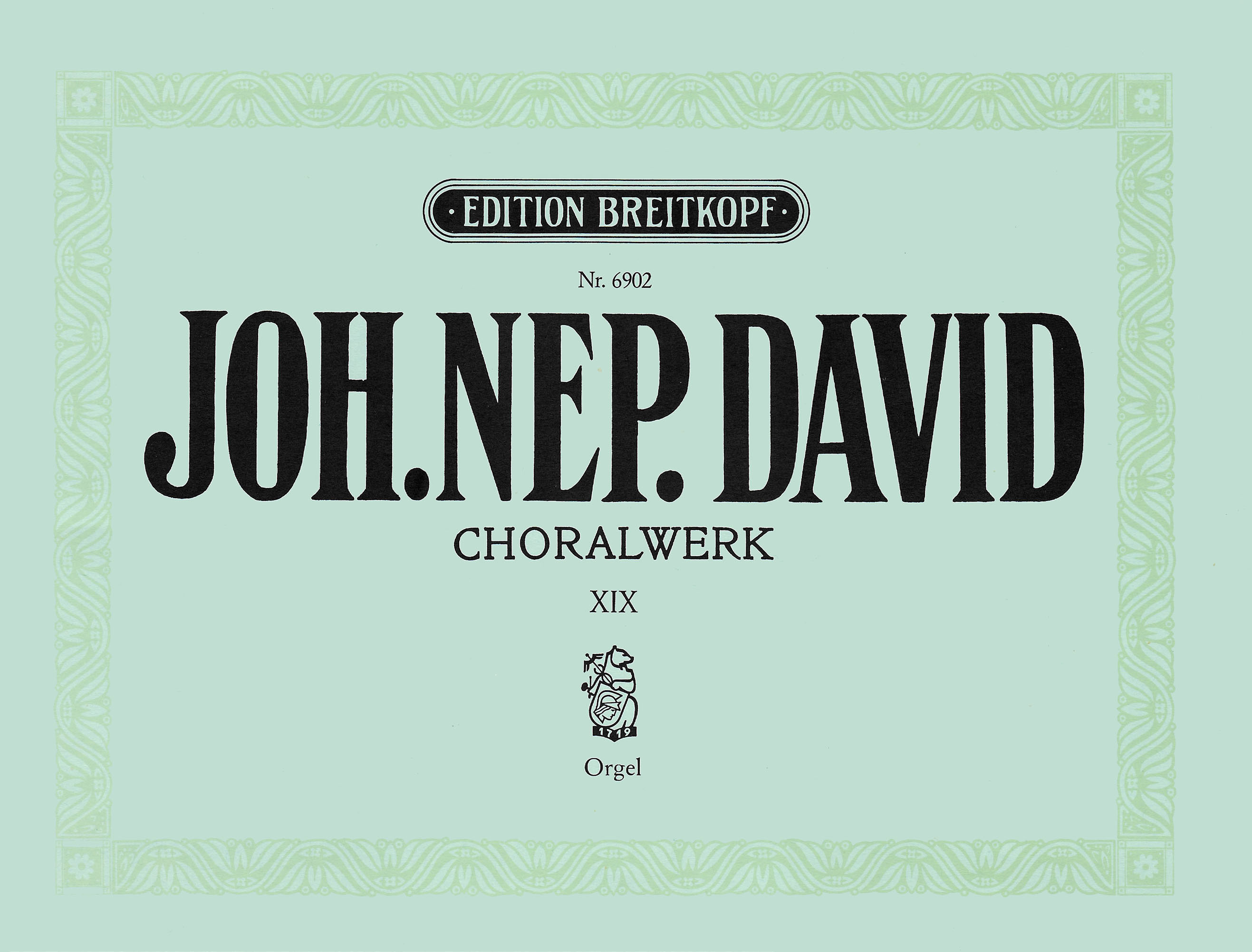 EB 6902 - Choralwerk - Cover