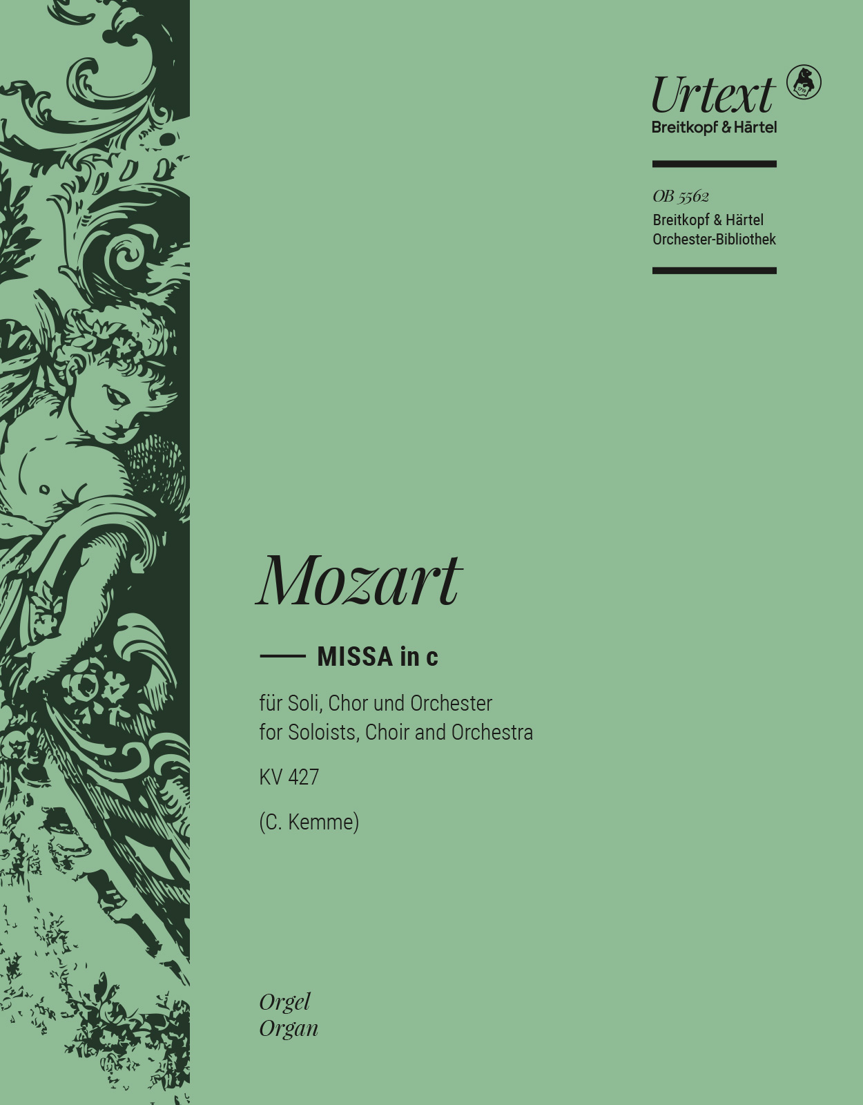 OB 5562-11 - Missa in c K. 427 (417a) - Cover