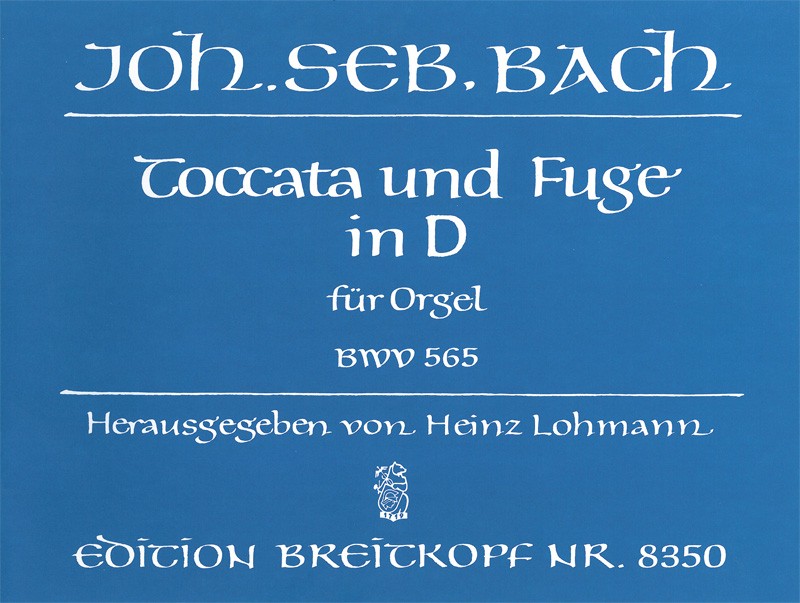 Johann Sebastian Bach - Toccata und Fuge d-moll BWV 565 - Cover