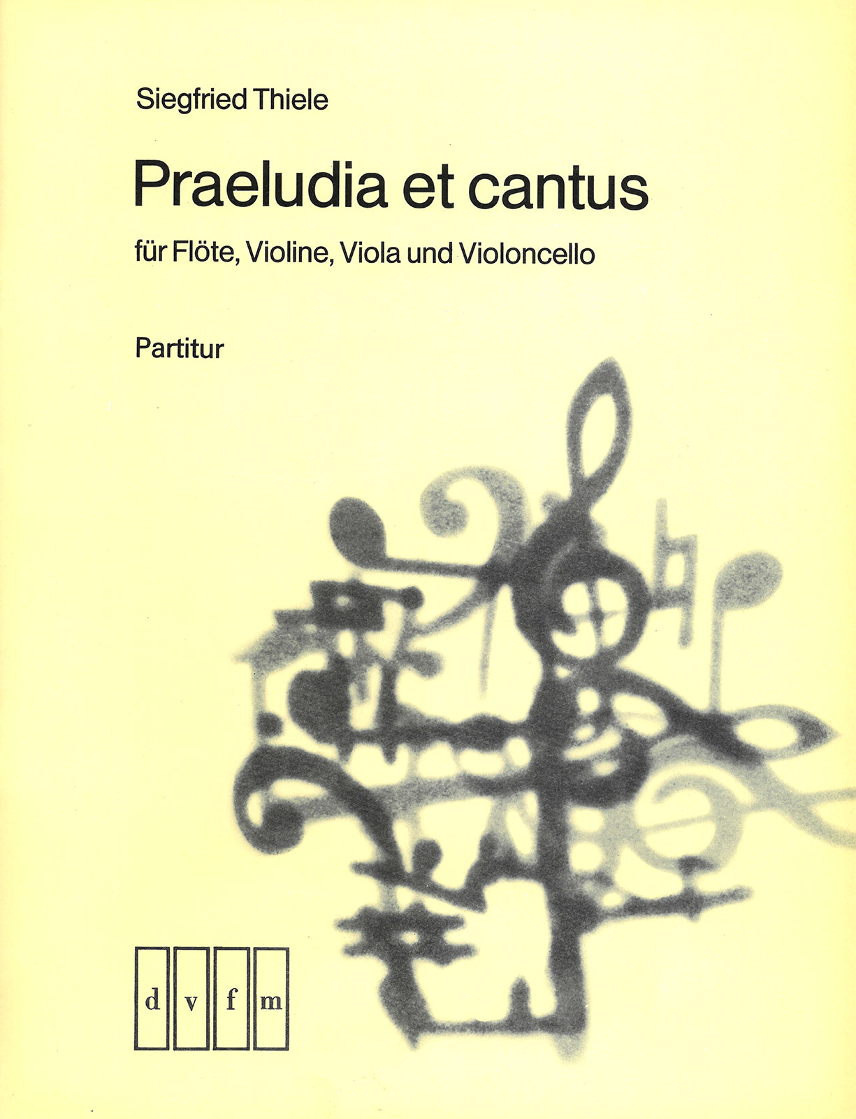 Siegfried Thiele - Praeludia et cantus - Cover