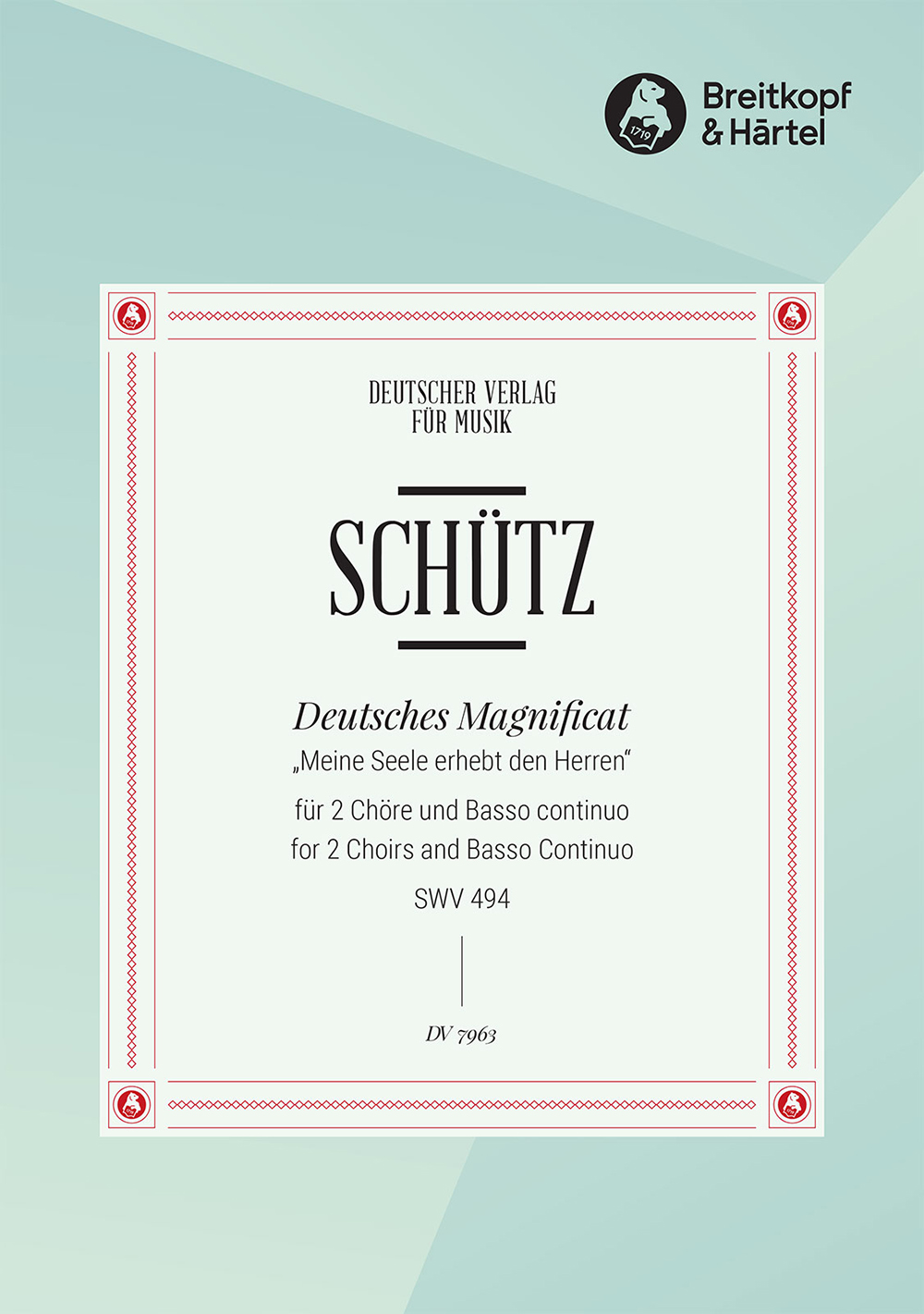 DV 7963 - Der Schwanengesang. Des Königs und Propheten Davids 119. Psalm - Cover