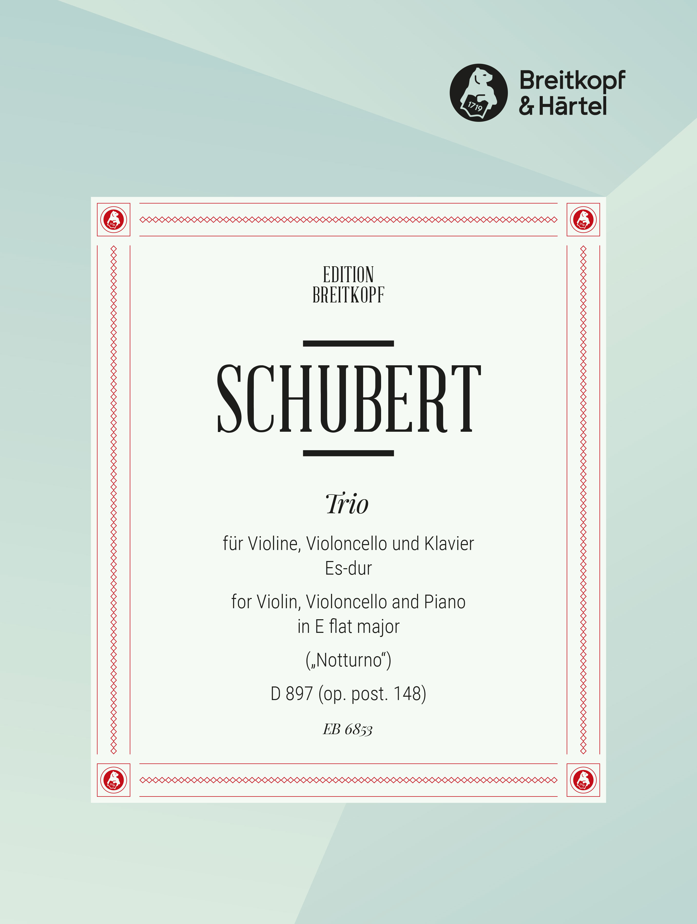 EB 6853D - Notturno Es-dur D 897 [op. posth. 148] - Cover