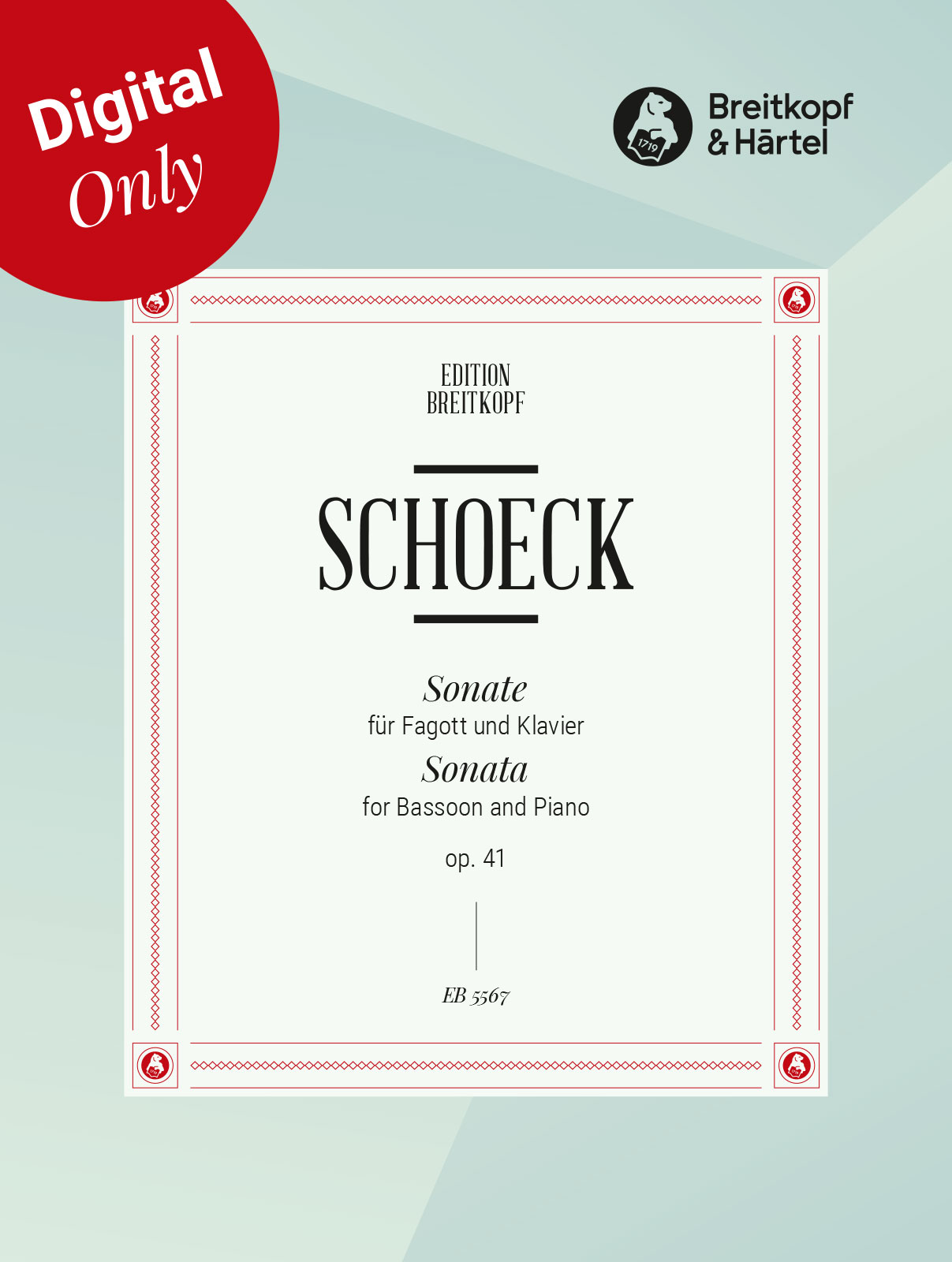 EB 5567D - Sonate op. 41 - Cover
