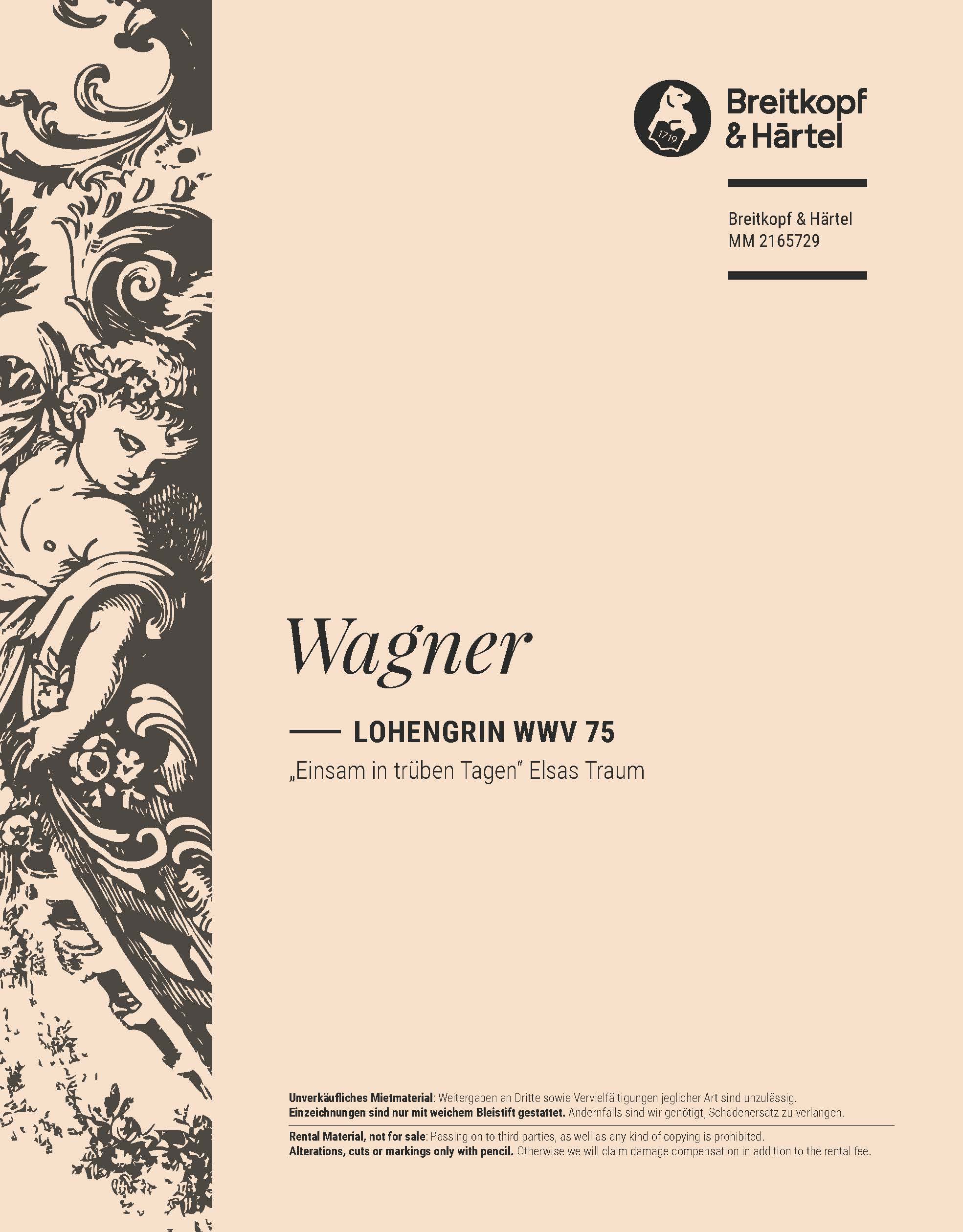 MM 2165729 - Lohengrin WWV 75 - Cover