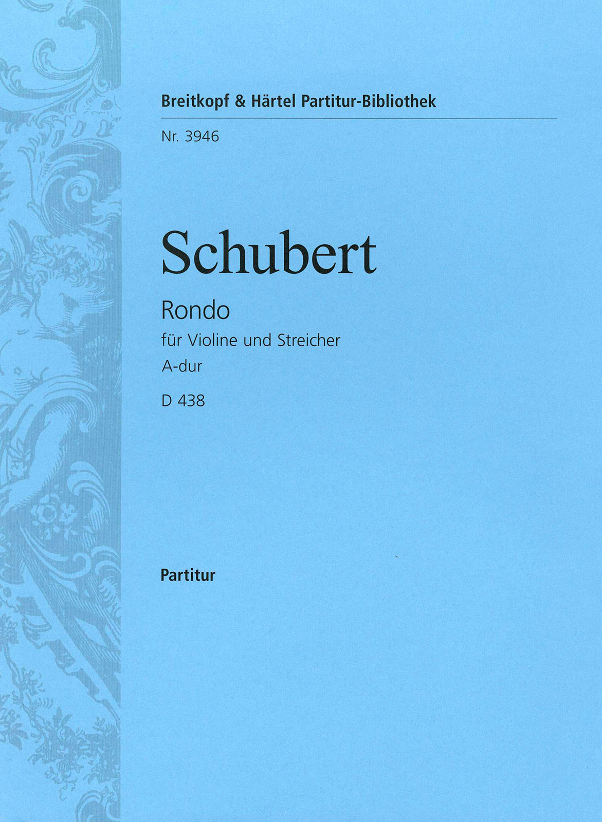 Franz Schubert - Rondo A-dur D 438 - Cover