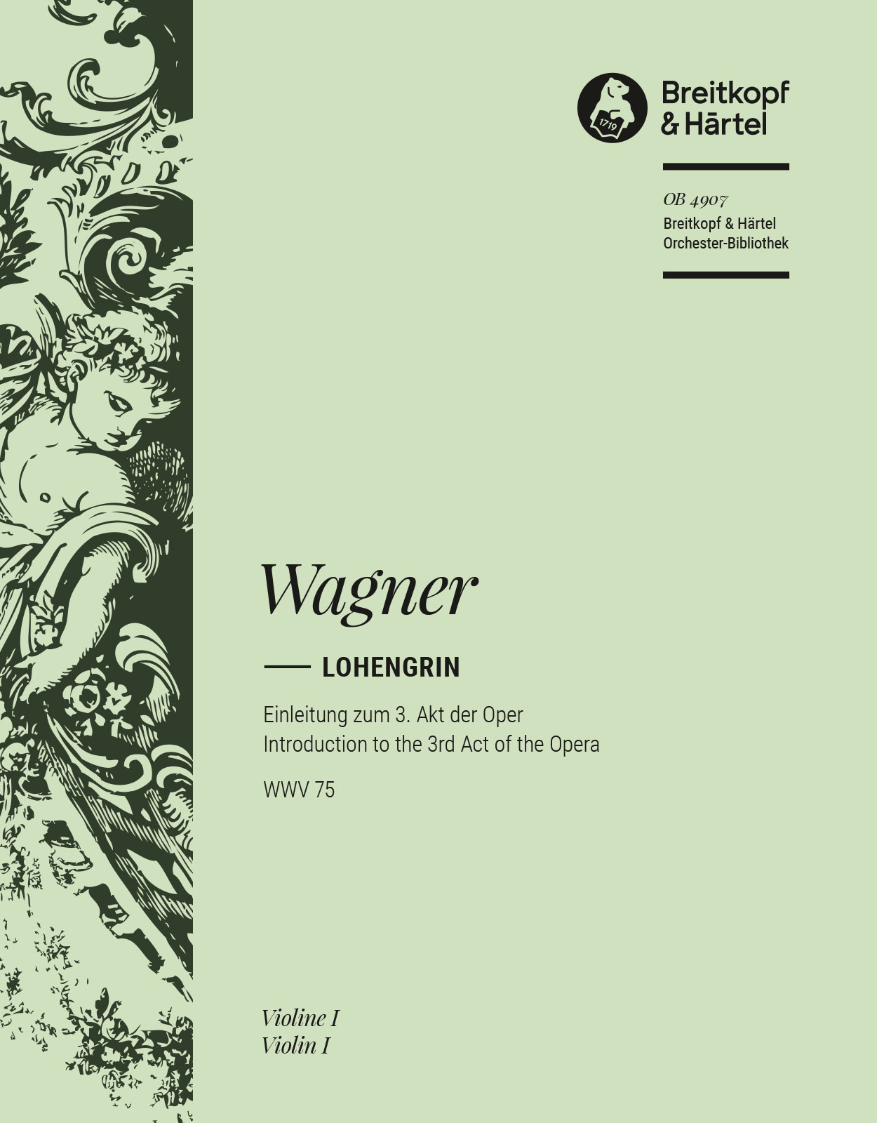 OB 4907-15 - Lohengrin WWV 75 - Cover
