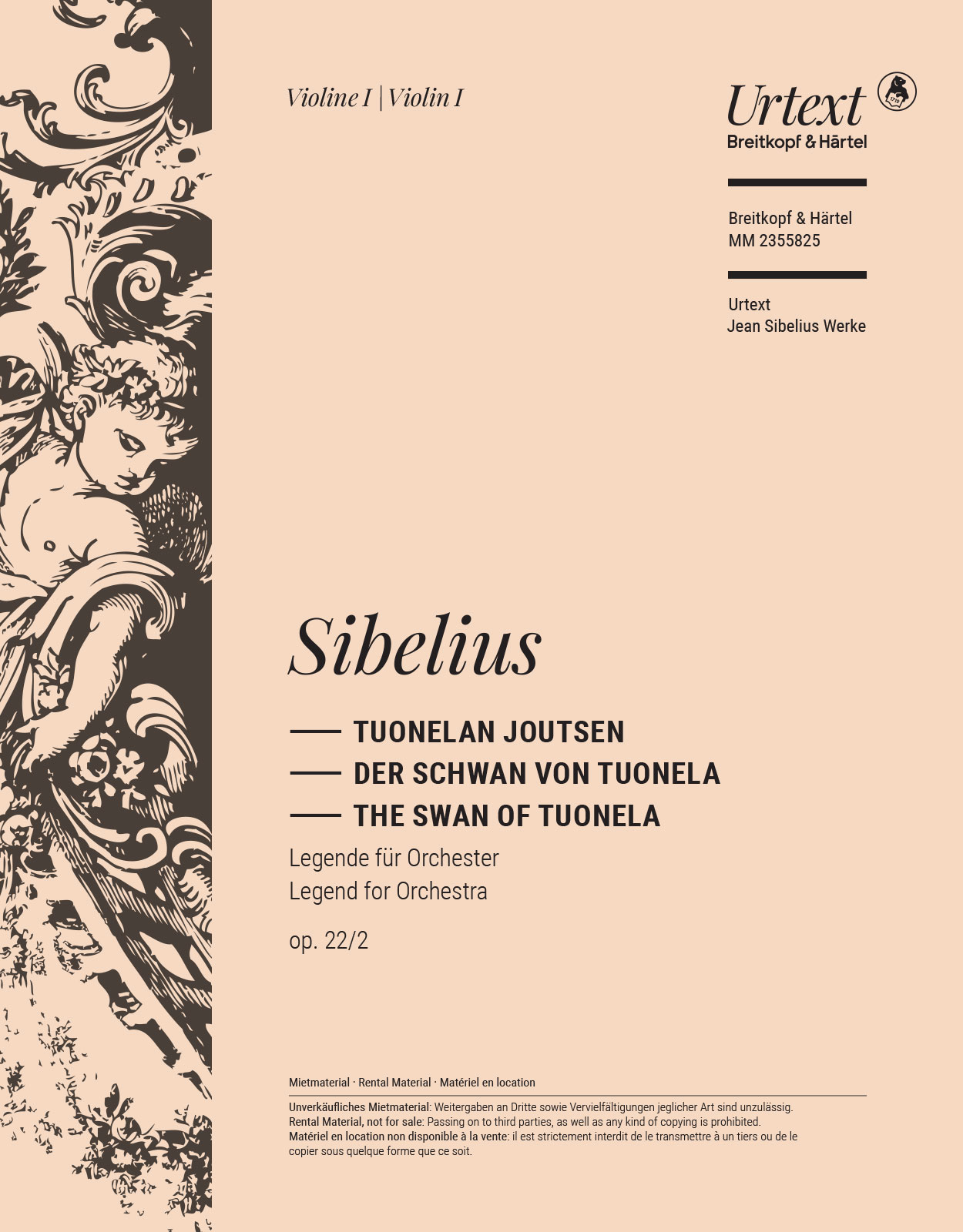 MM 2355825 - Der Schwan von Tuonela op. 22/2 - Cover