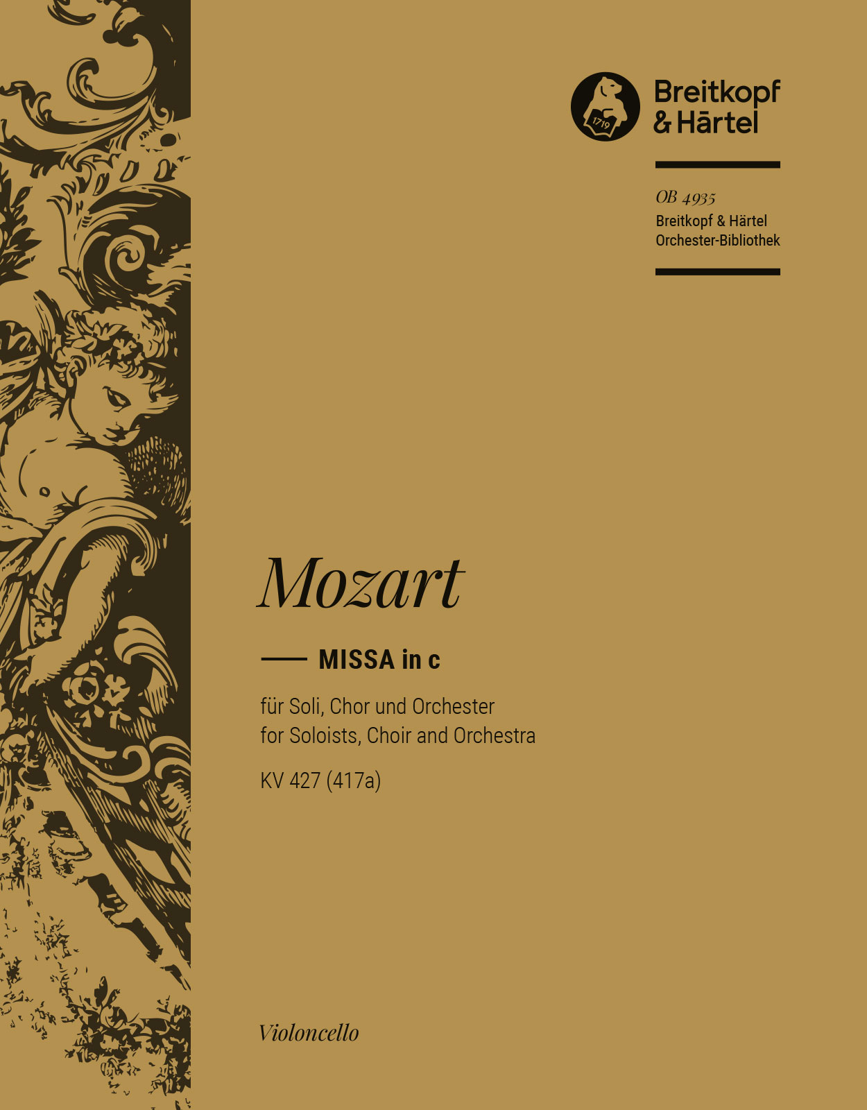 OB 4935-23 - Missa in c K. 427 (417a) - Cover