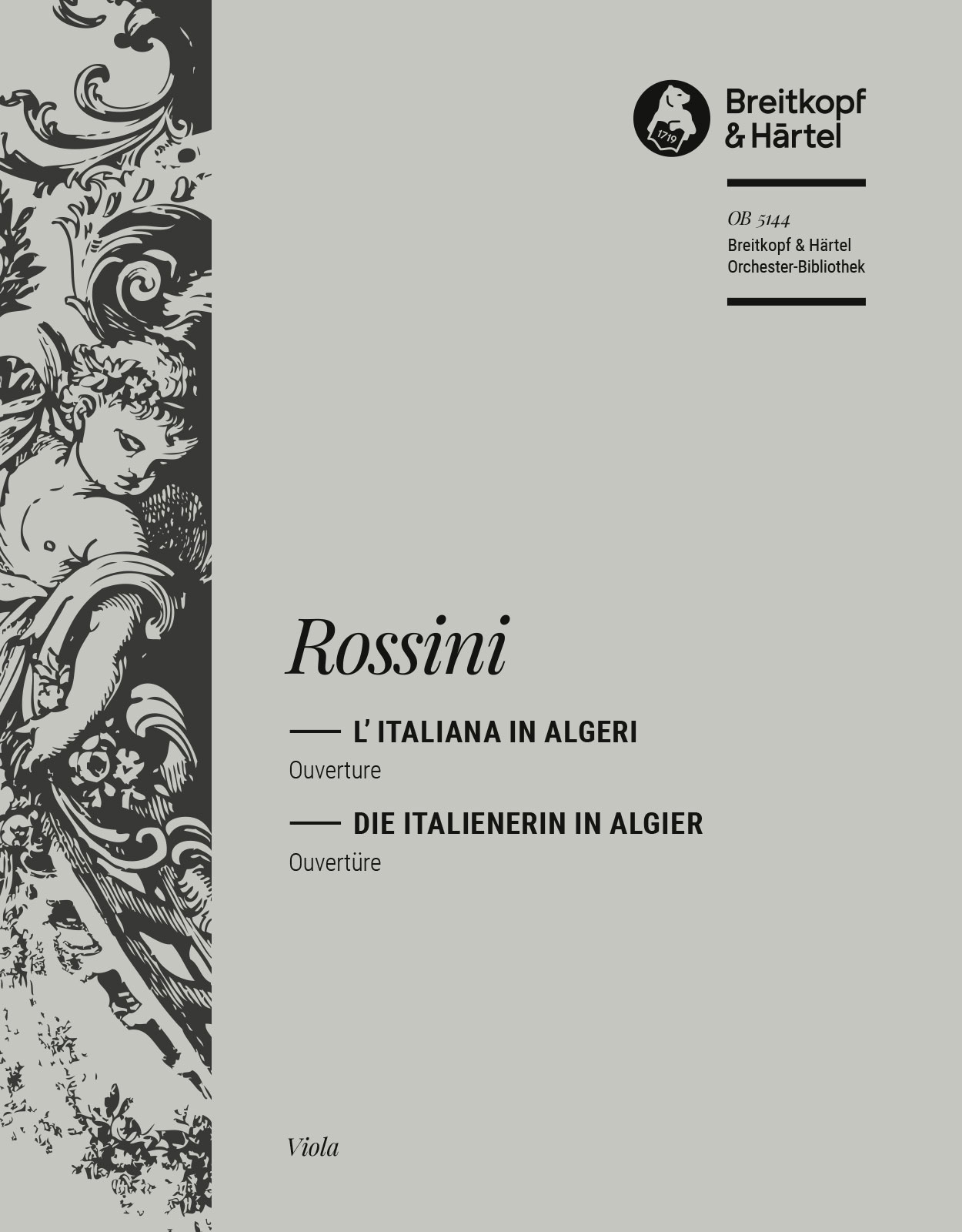 OB 5144-19 - L’Italiana in Algeri - Cover