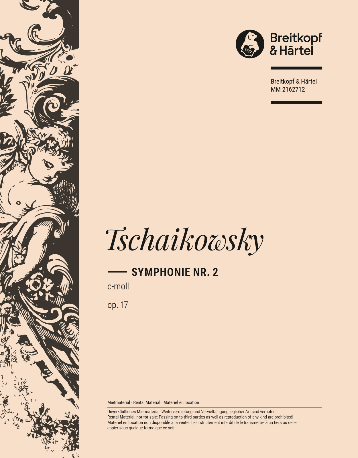 Pjotr Iljitsch Tschaikowsky - Symphonie Nr. 2 c-moll op. 17 - Cover