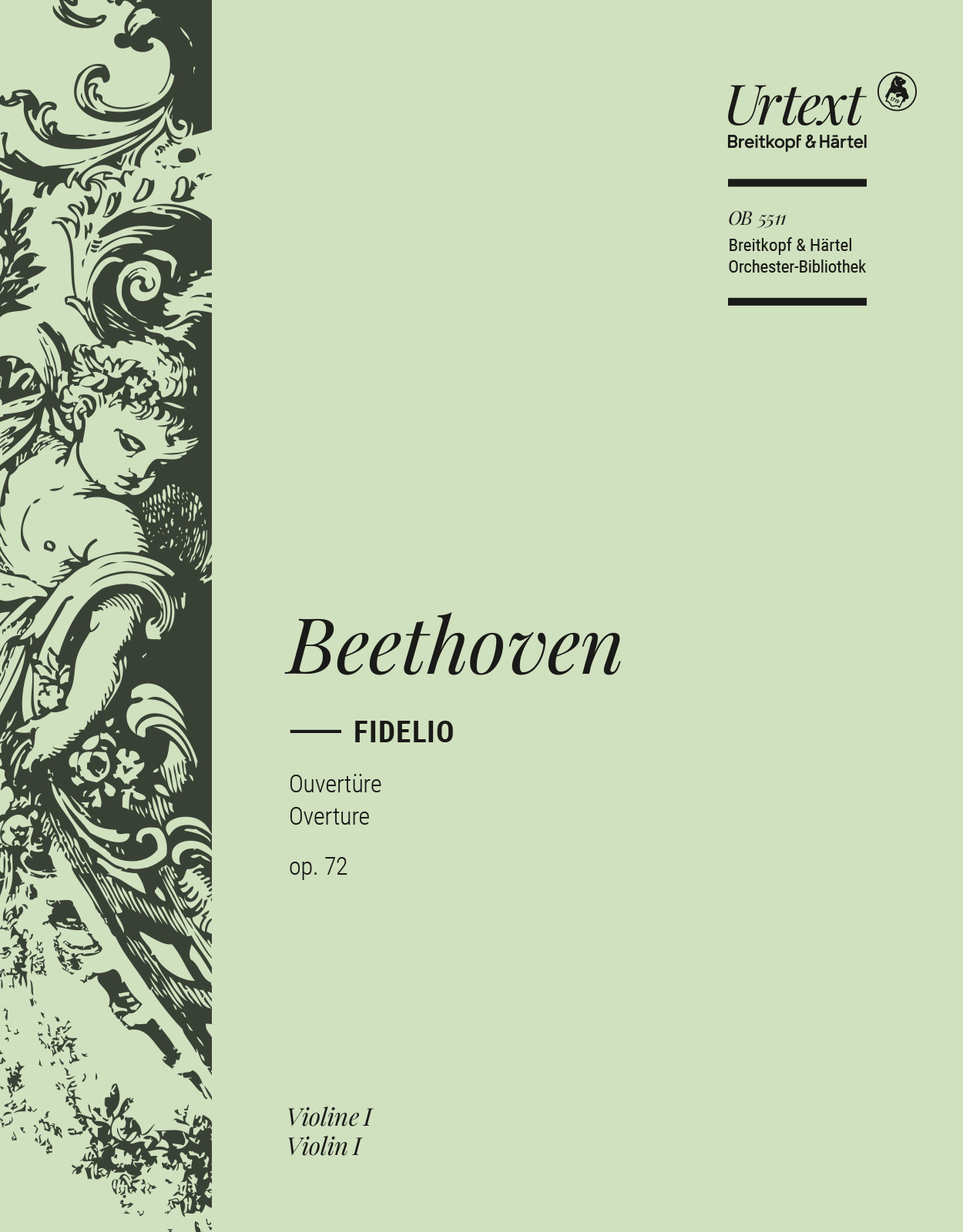 OB 5511-15 - Fidelio Op. 72 - Cover