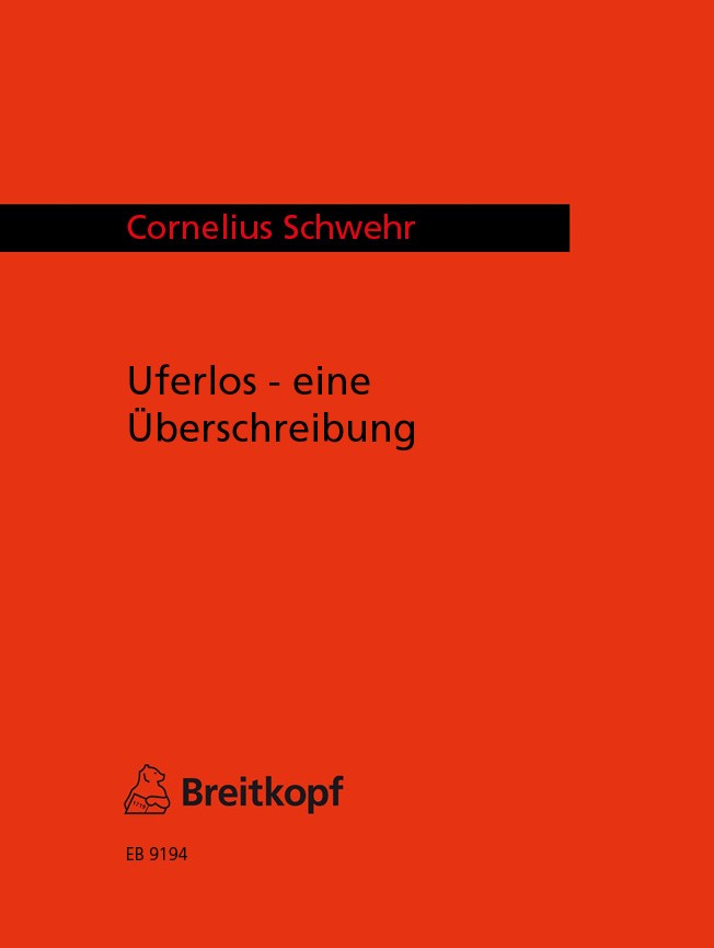 Cornelius Schwehr - Uferlos – eine Überschreibung - Cover