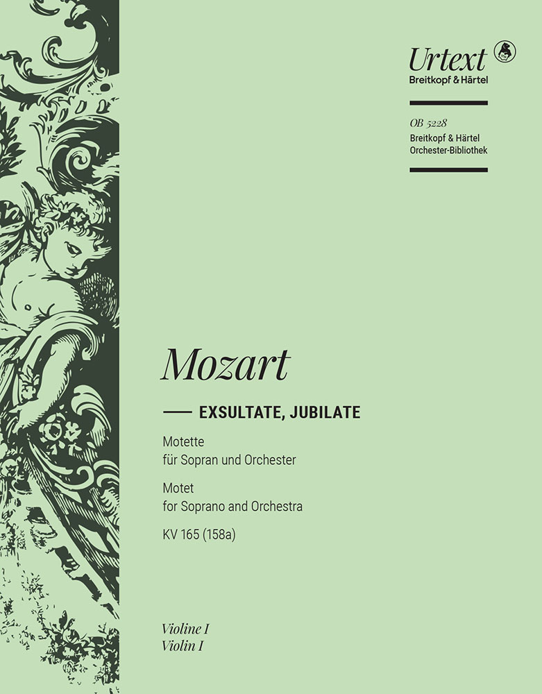 OB 5228-15 - Exsultate, jubilate KV 165 (158a) - Cover