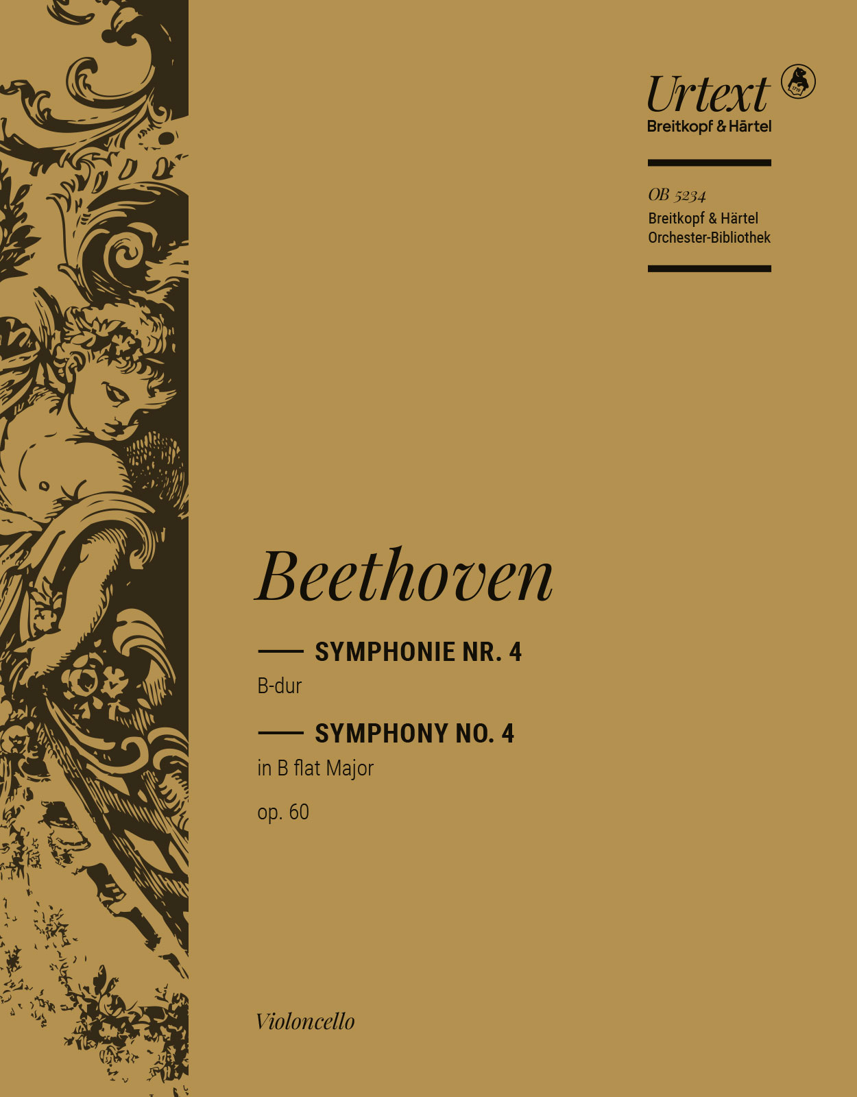 OB 5234-23 - Symphonie Nr. 4 B-dur op. 60 - Cover
