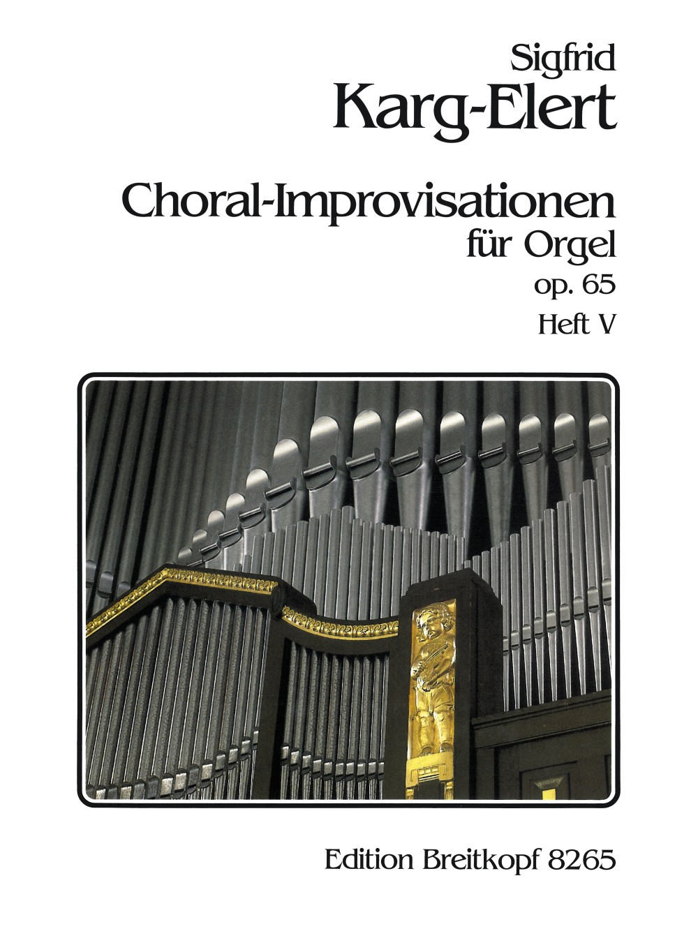 EB 8265 - 66 Choral-Improvisationen op. 65 - Cover