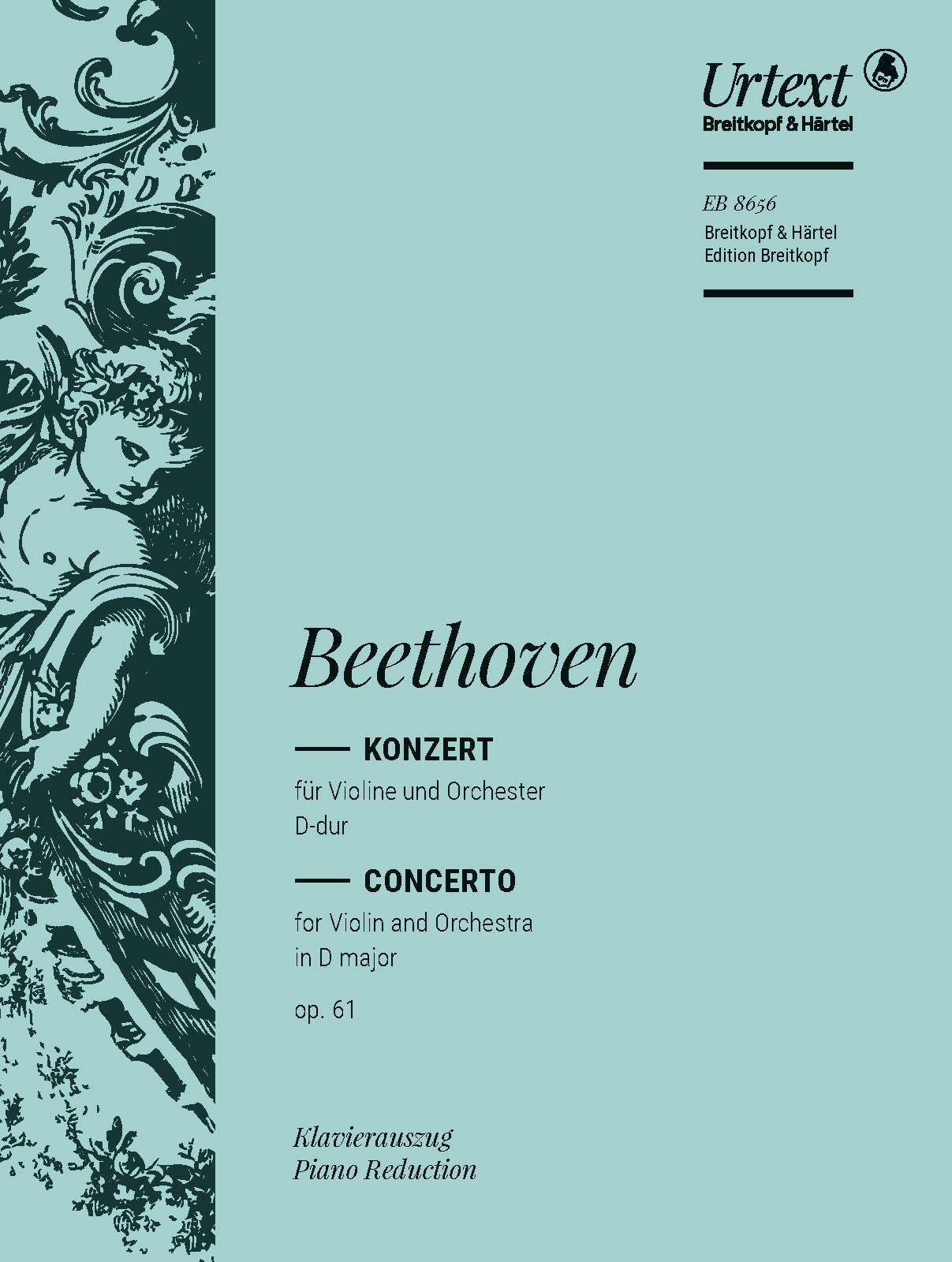 EB 8656 - Violinkonzert D-dur op. 61 - Cover