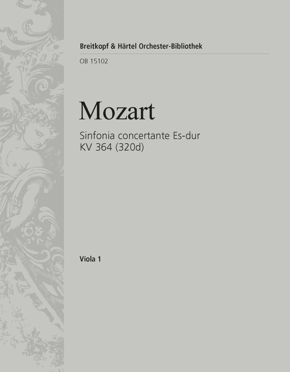 OB 15102-19 - Sinfonia concertante Es-dur KV 364 (320d) - Cover