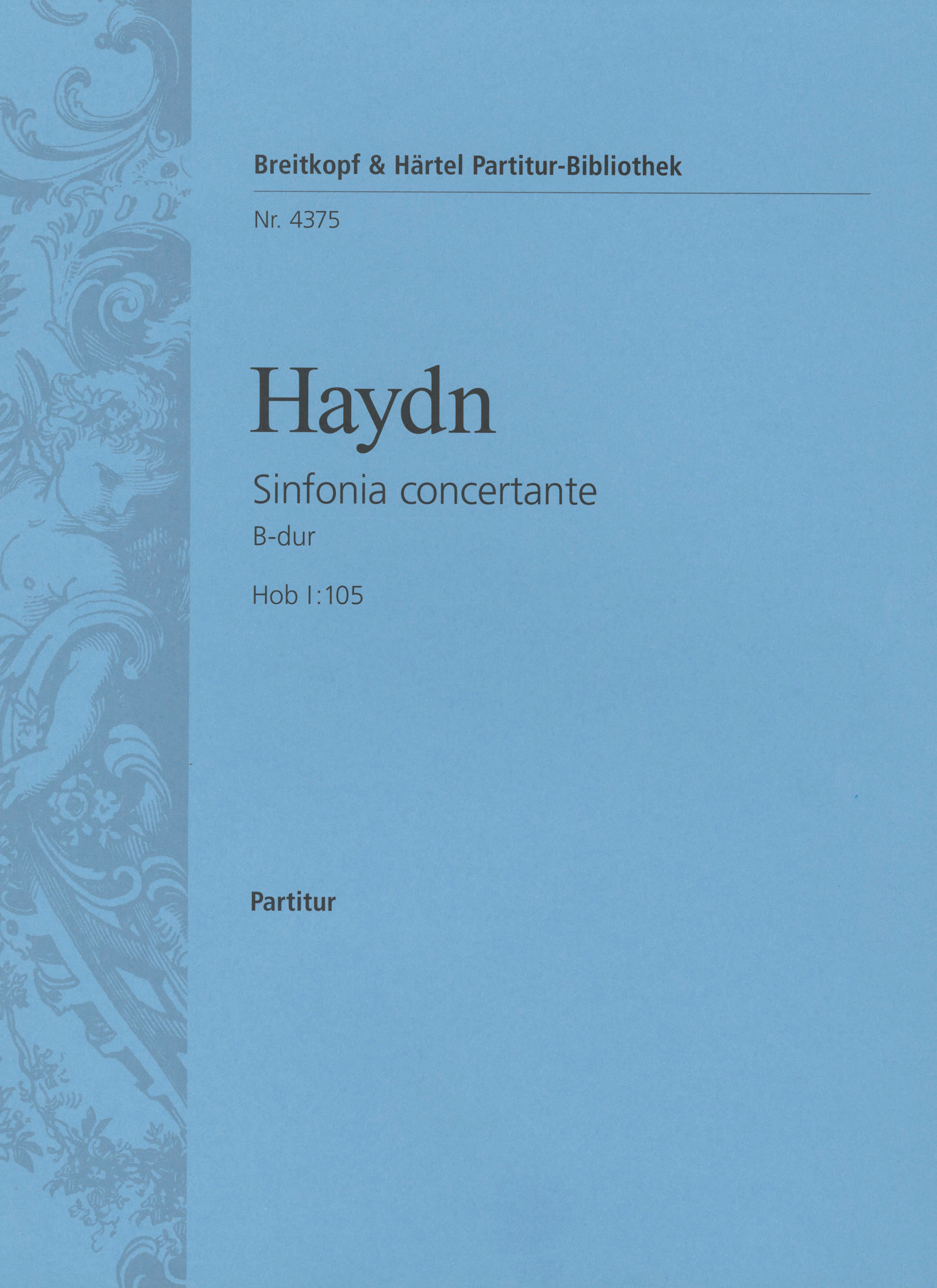 Joseph Haydn - Sinfonia Concertante in Bb major Hob I:105 - Cover