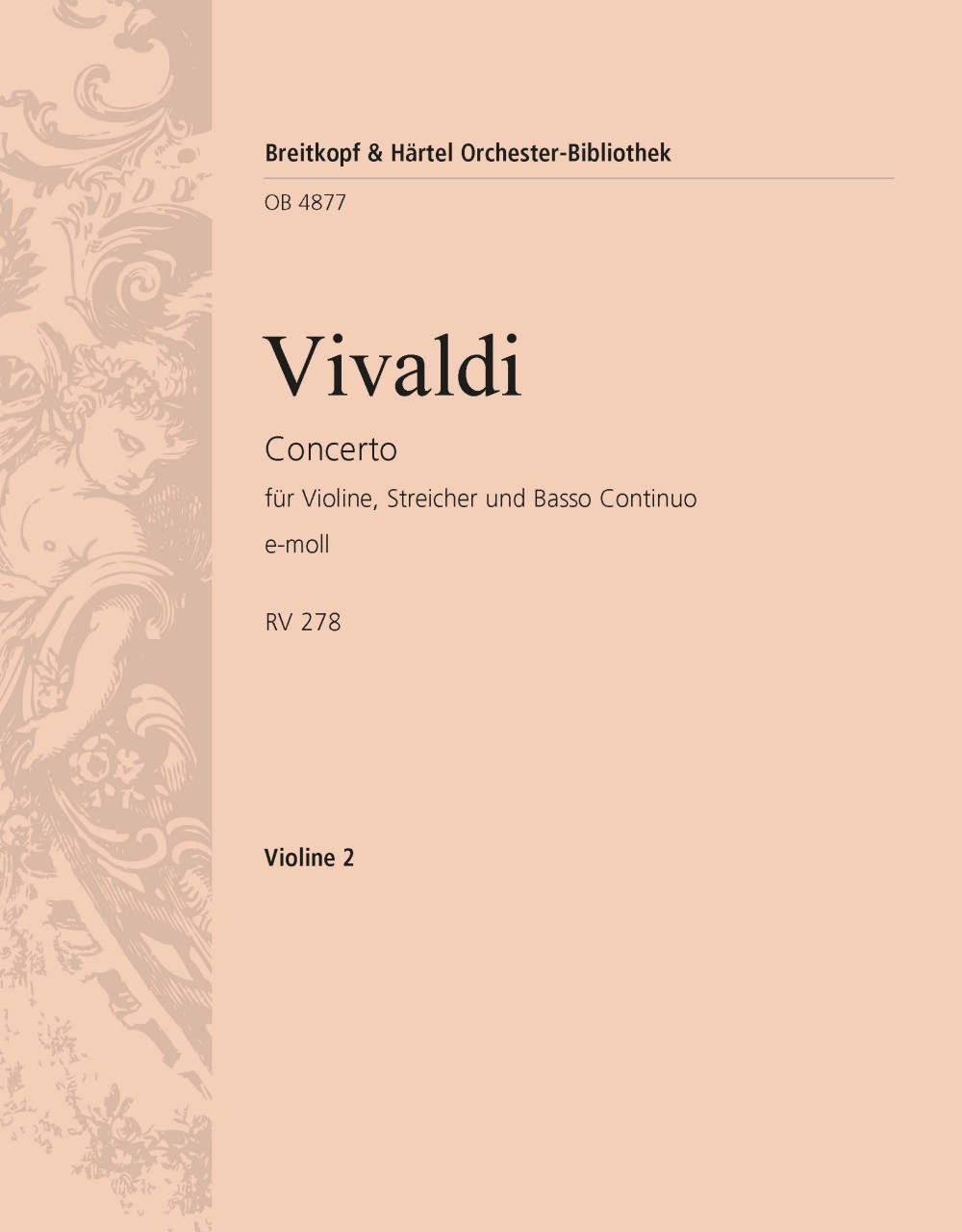 OB 4877-16 - Concerto in E minor RV 275 - Cover