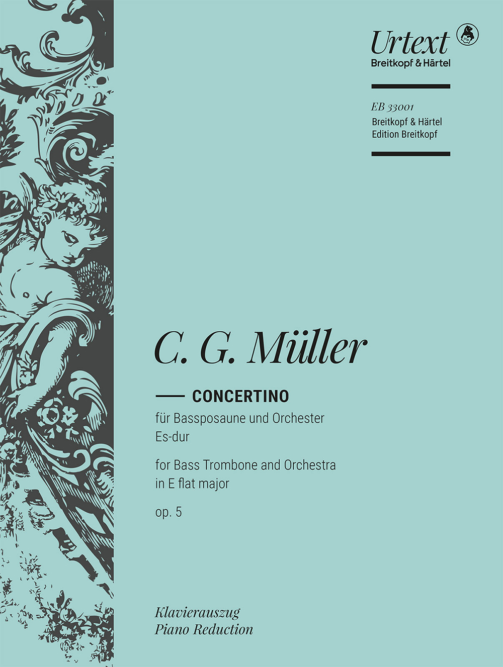 Christian Gottlieb Müller - Concertino in Es-dur op. 5 - Cover