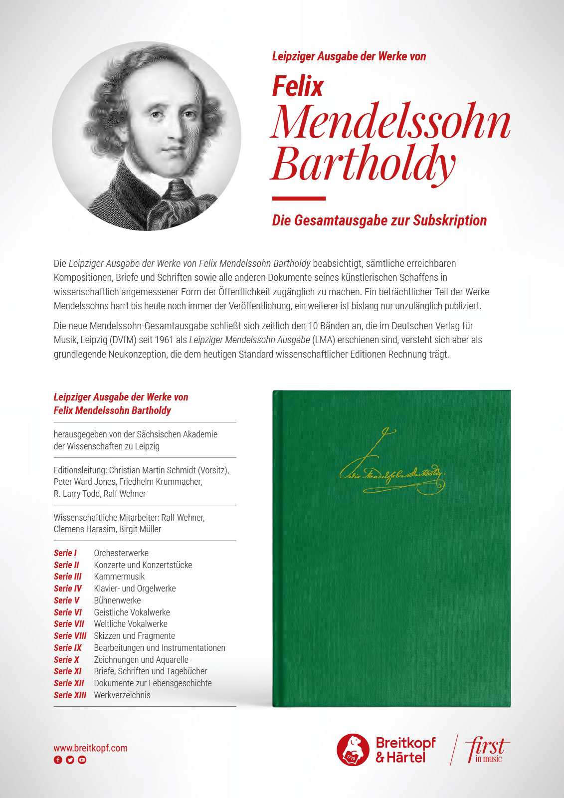 B+H 58 - Mendelssohn Complete Works (German) - Cover