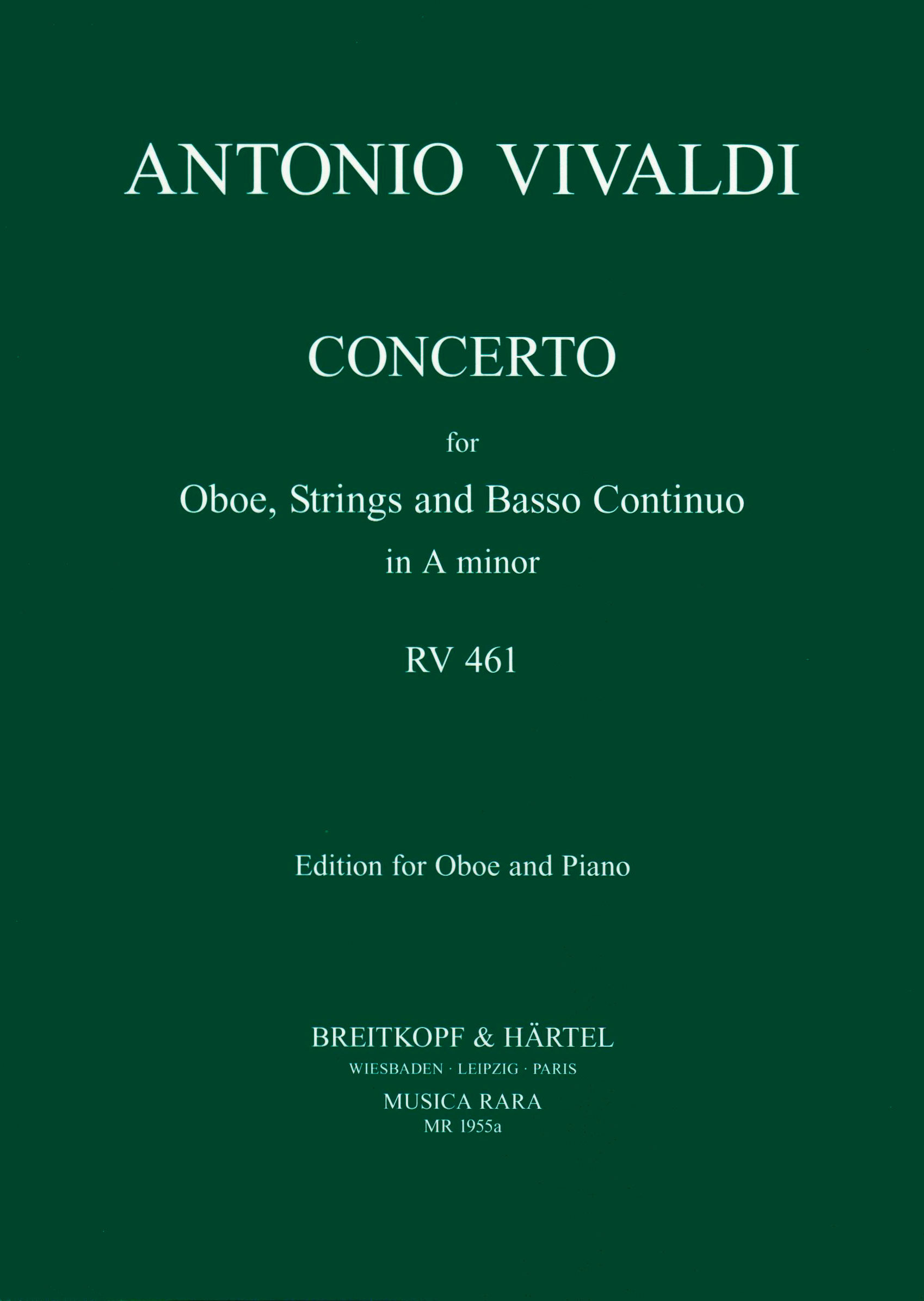 Antonio Vivaldi - Concerto in a-moll RV 461 - Cover