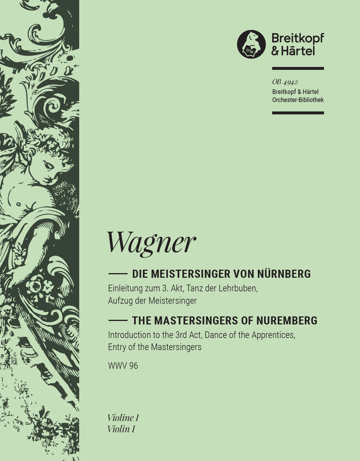 OB 4942-15 - The Mastersingers of Nuremberg WWV 96 - Cover