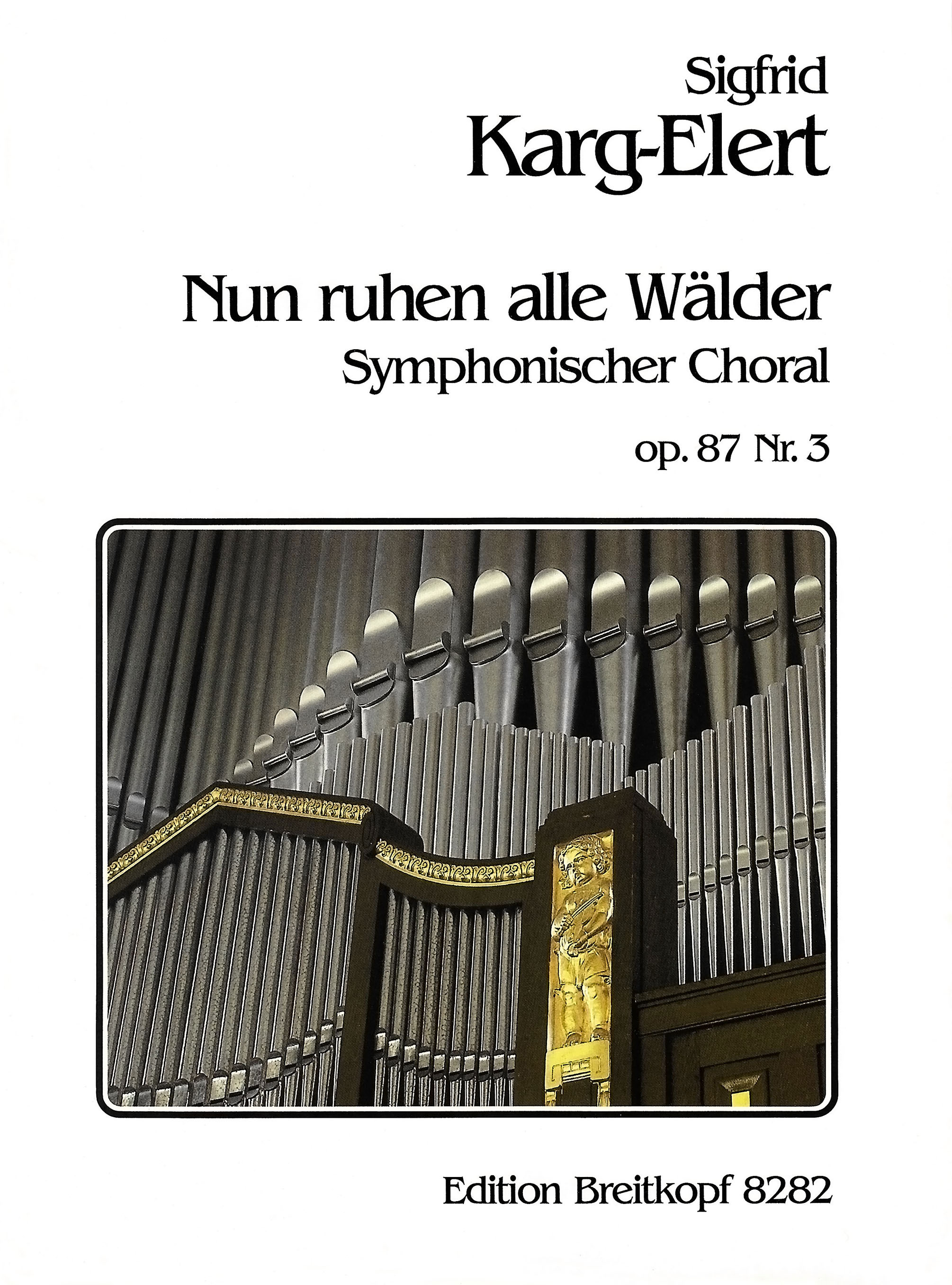 EB 8282 - Symphonic Chorales Op. 87 - Cover