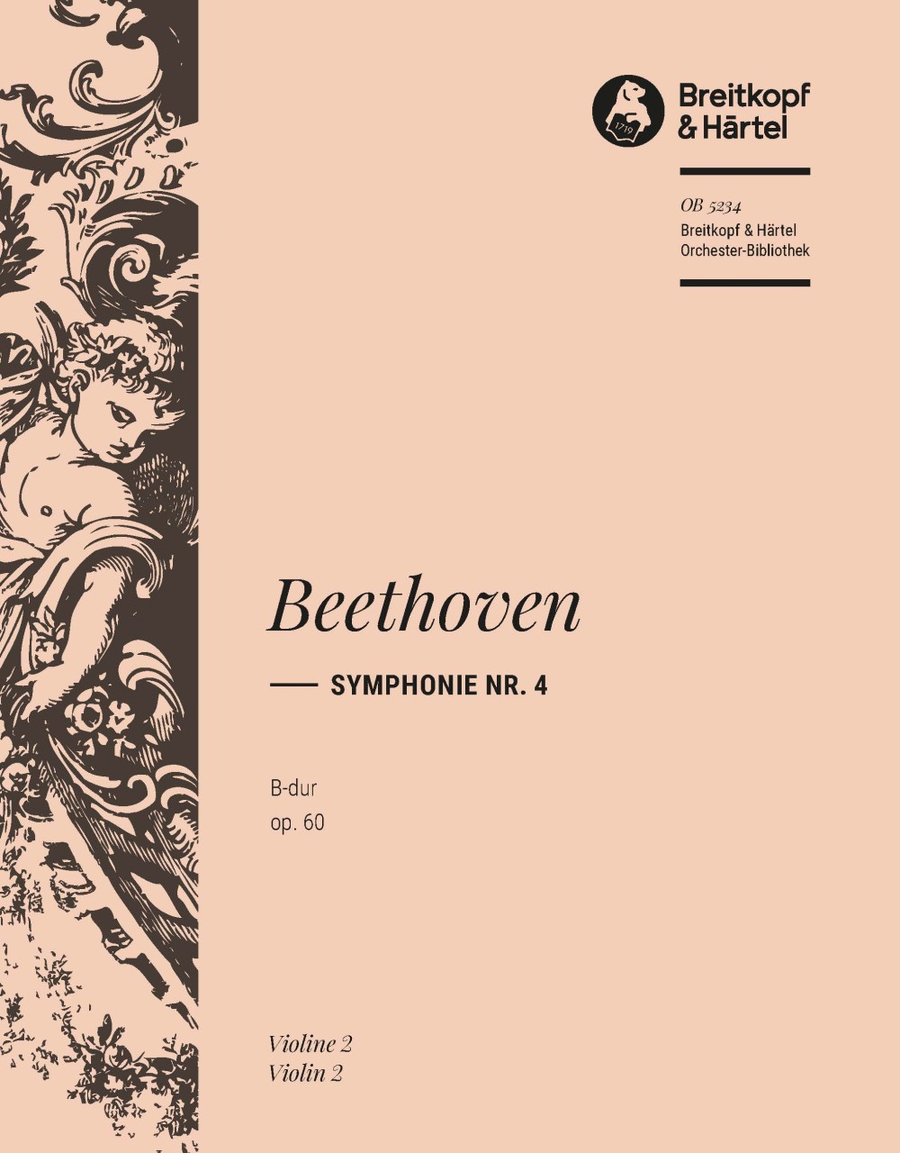 OB 5234-16 - Symphonie Nr. 4 B-dur op. 60 - Cover