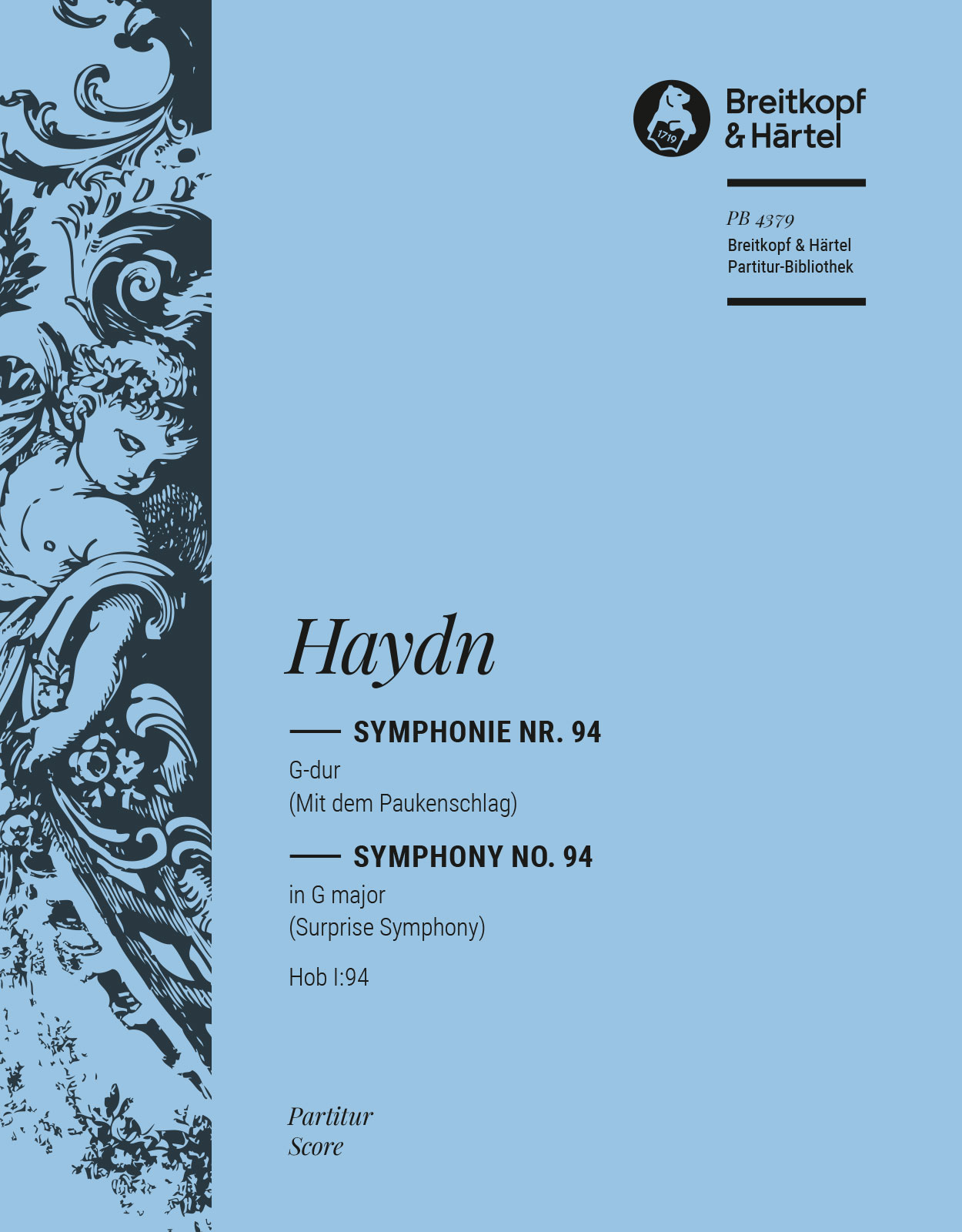 Joseph Haydn - Symphony No. 94 in G major Hob I:94 - Cover
