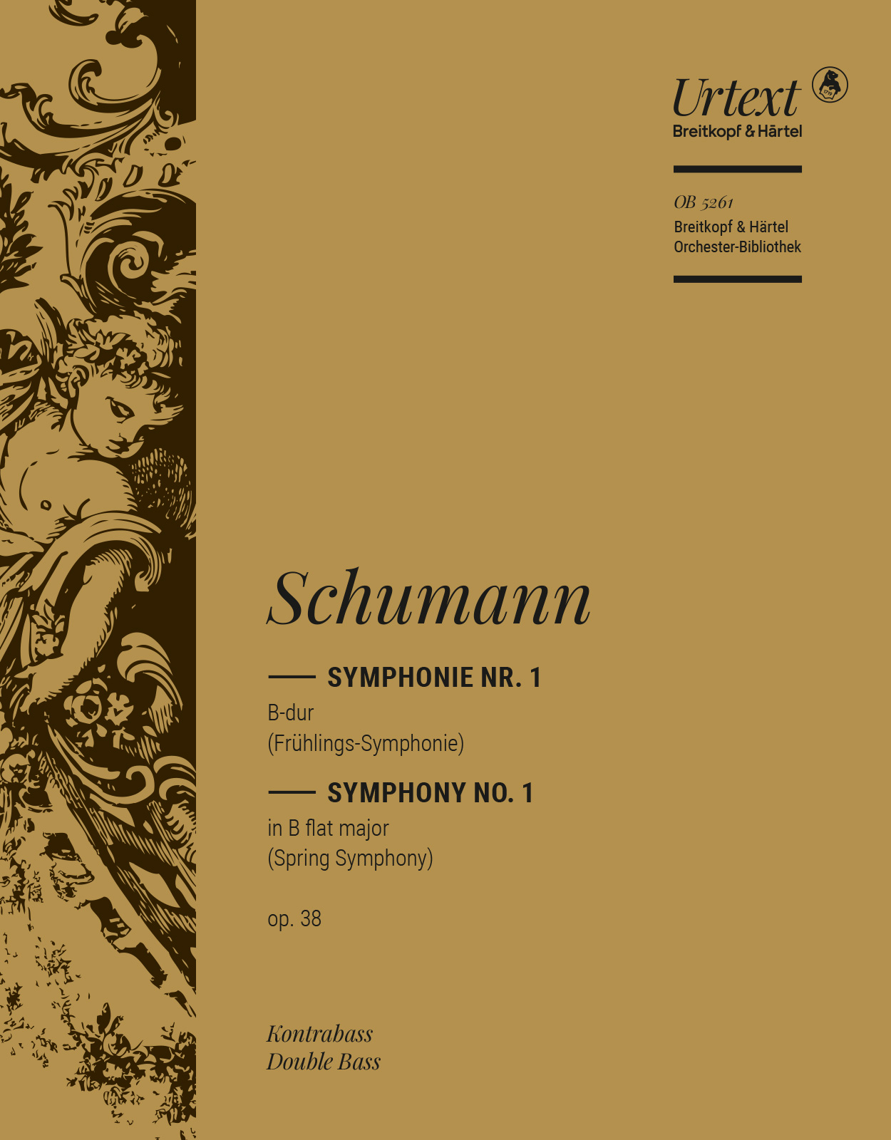 OB 5261-27 - Symphonie Nr. 1 B-dur op. 38 - Cover