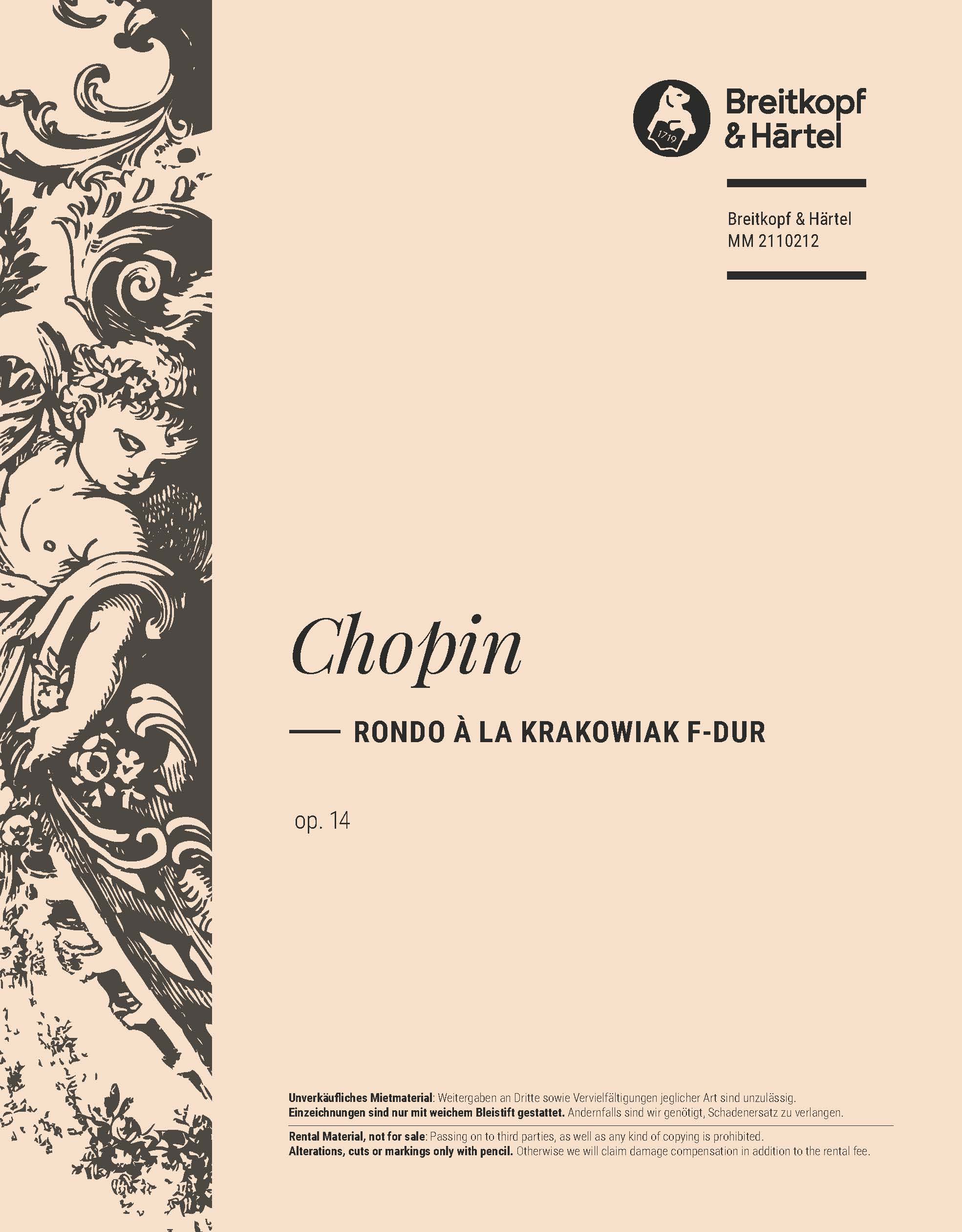Frédéric Chopin - Rondo à la Krakowiak F-dur op. 14 - Cover