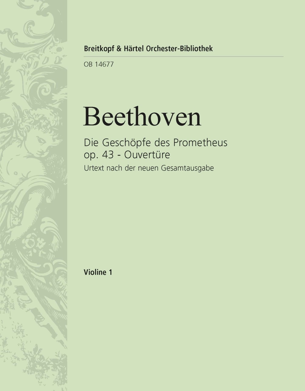 OB 14677-15 - Die Geschöpfe des Prometheus op. 43 - Cover