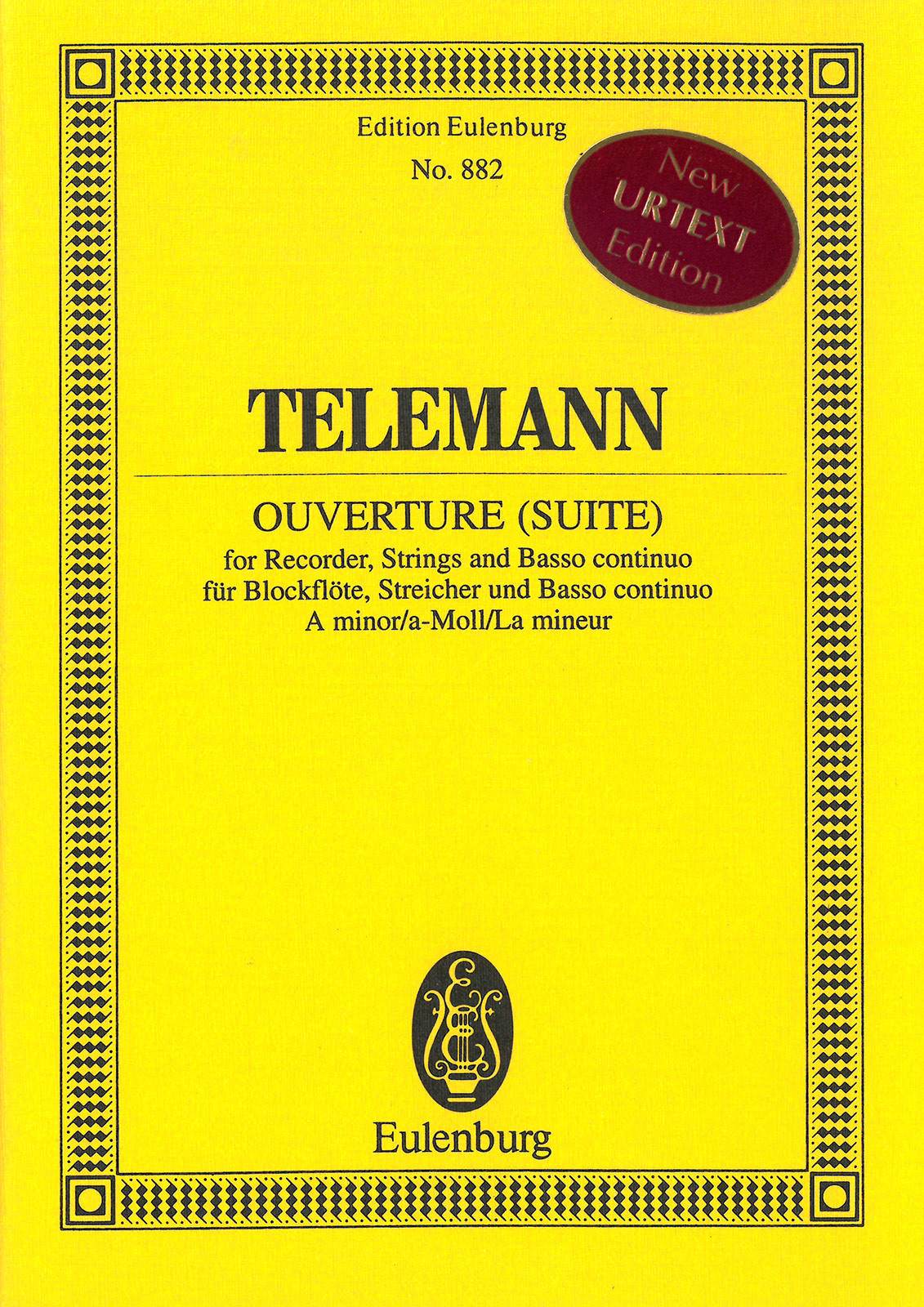 Georg Philipp Telemann - Ouvertüre (Suite) a-moll TWV 55:A2 - Cover