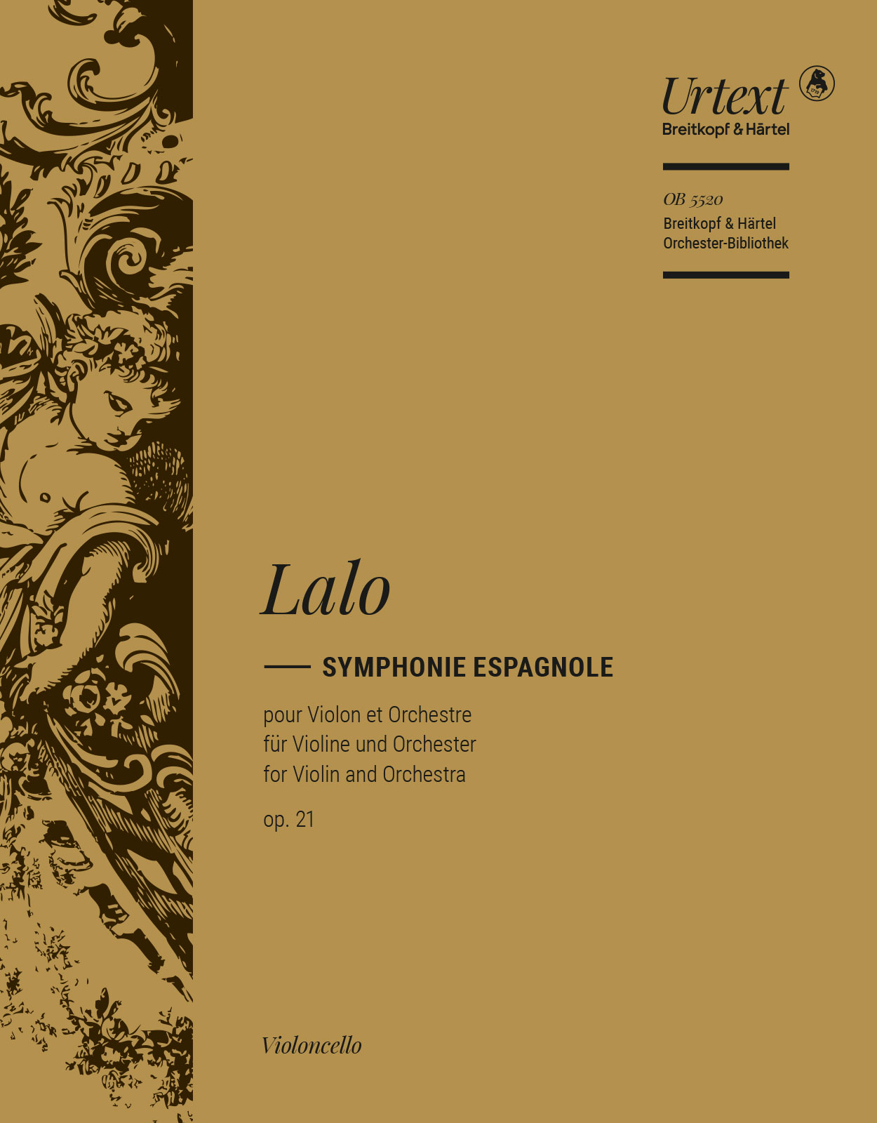 OB 5520-23 - Symphonie espagnole op. 21 - Cover